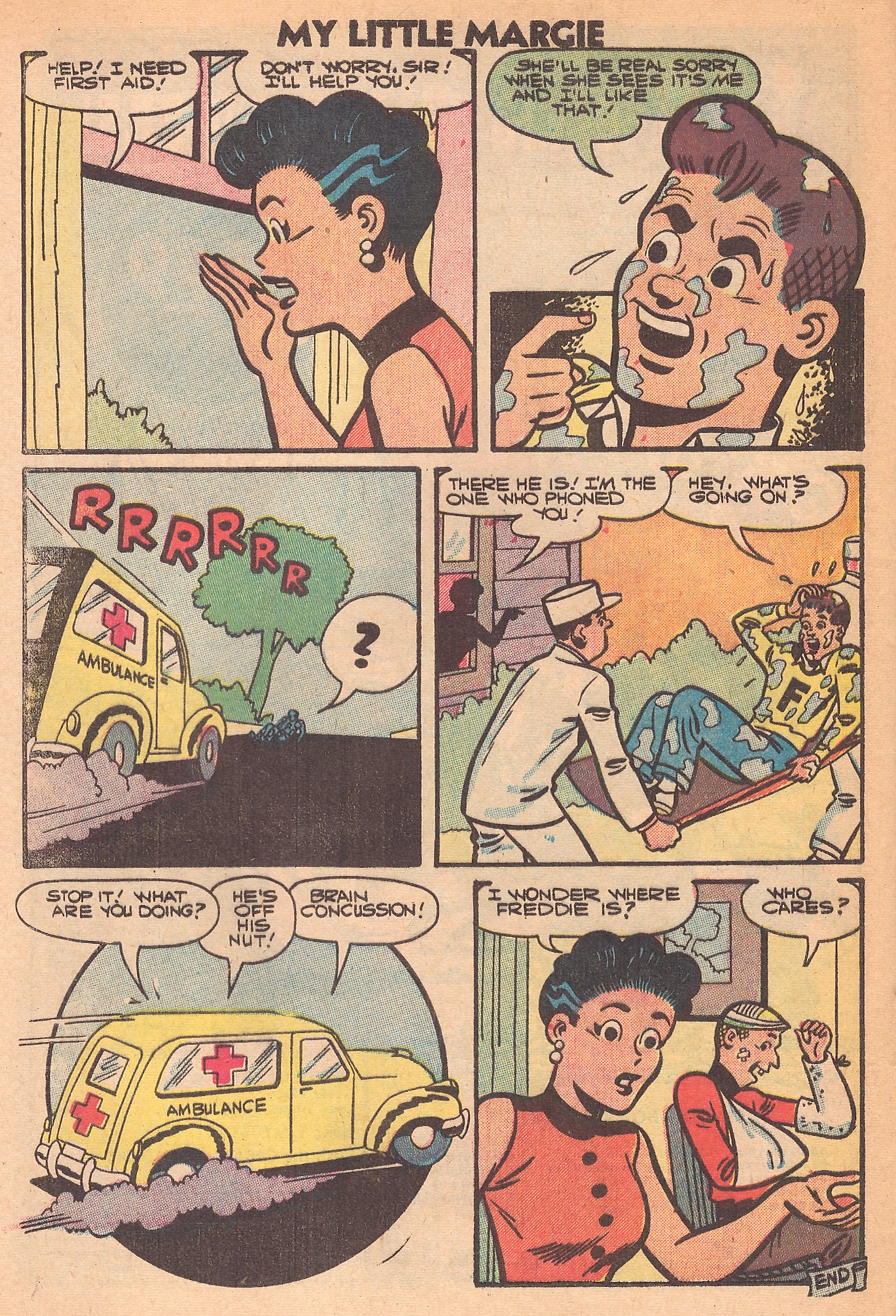 Read online My Little Margie (1954) comic -  Issue #22 - 32