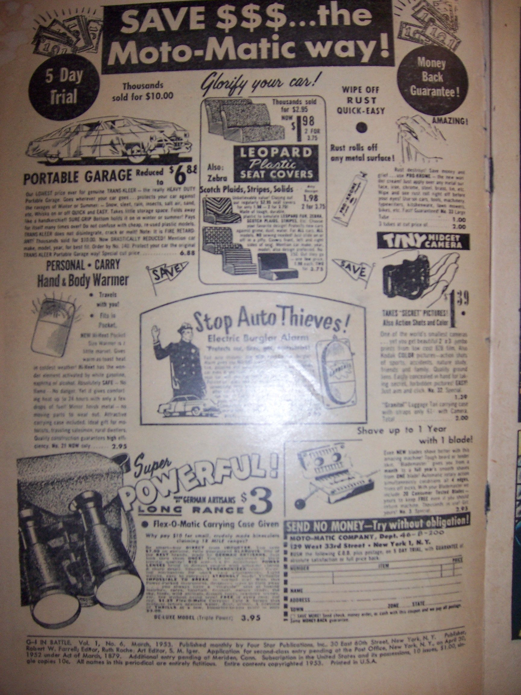 Read online G-I in Battle (1952) comic -  Issue #6 - 2