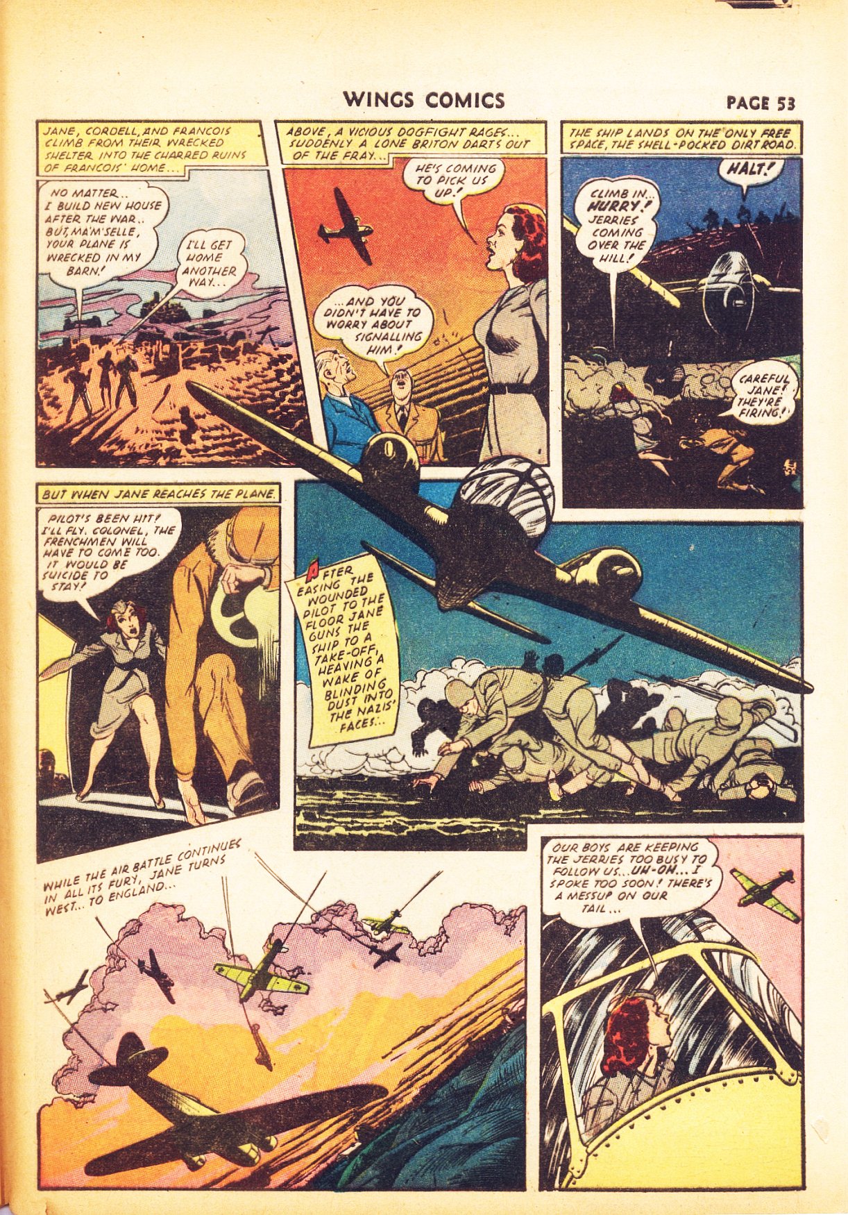 Read online Wings Comics comic -  Issue #24 - 55