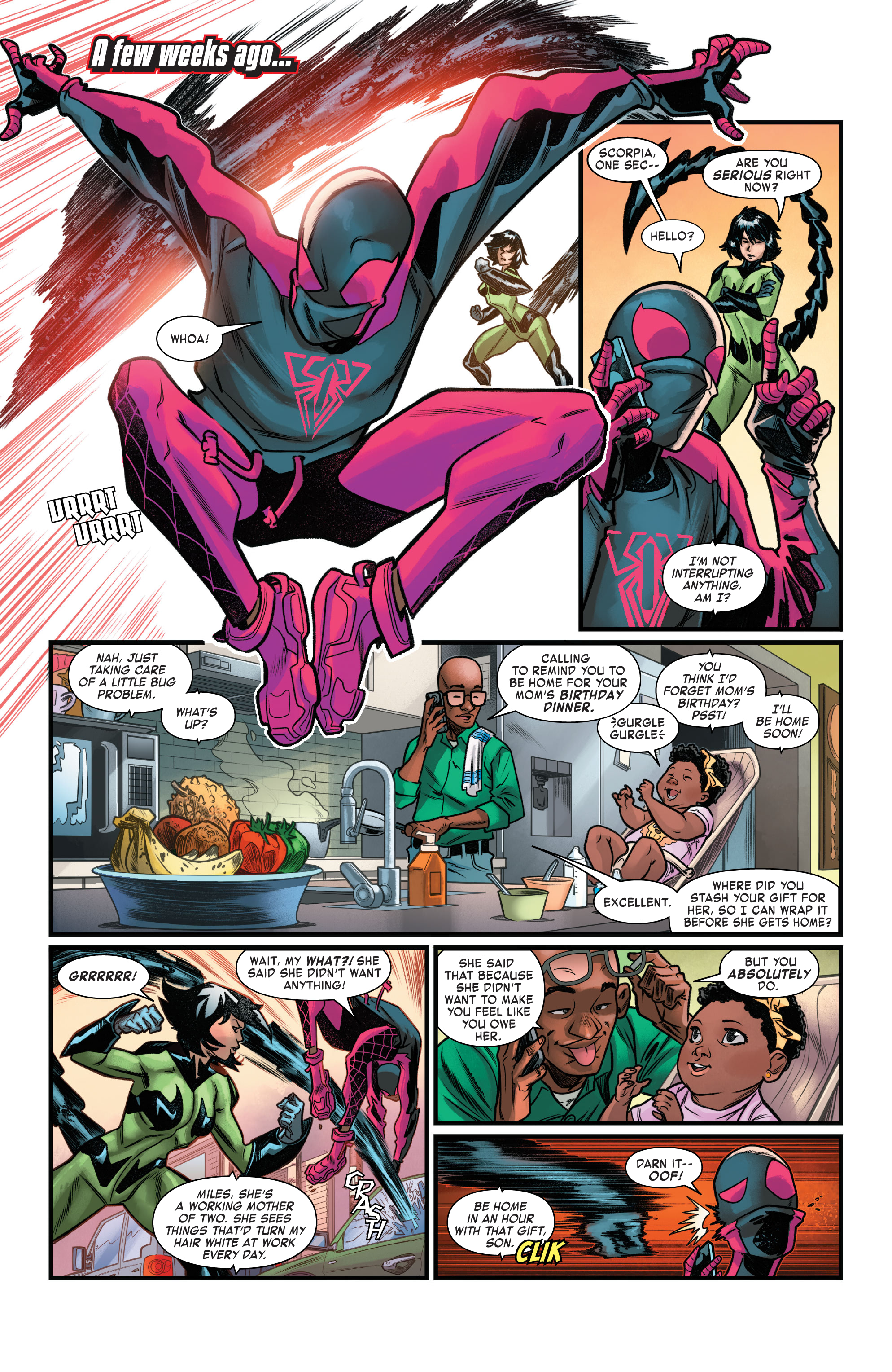 Read online Marvel's Voices: Spider-Verse comic -  Issue #1 - 4