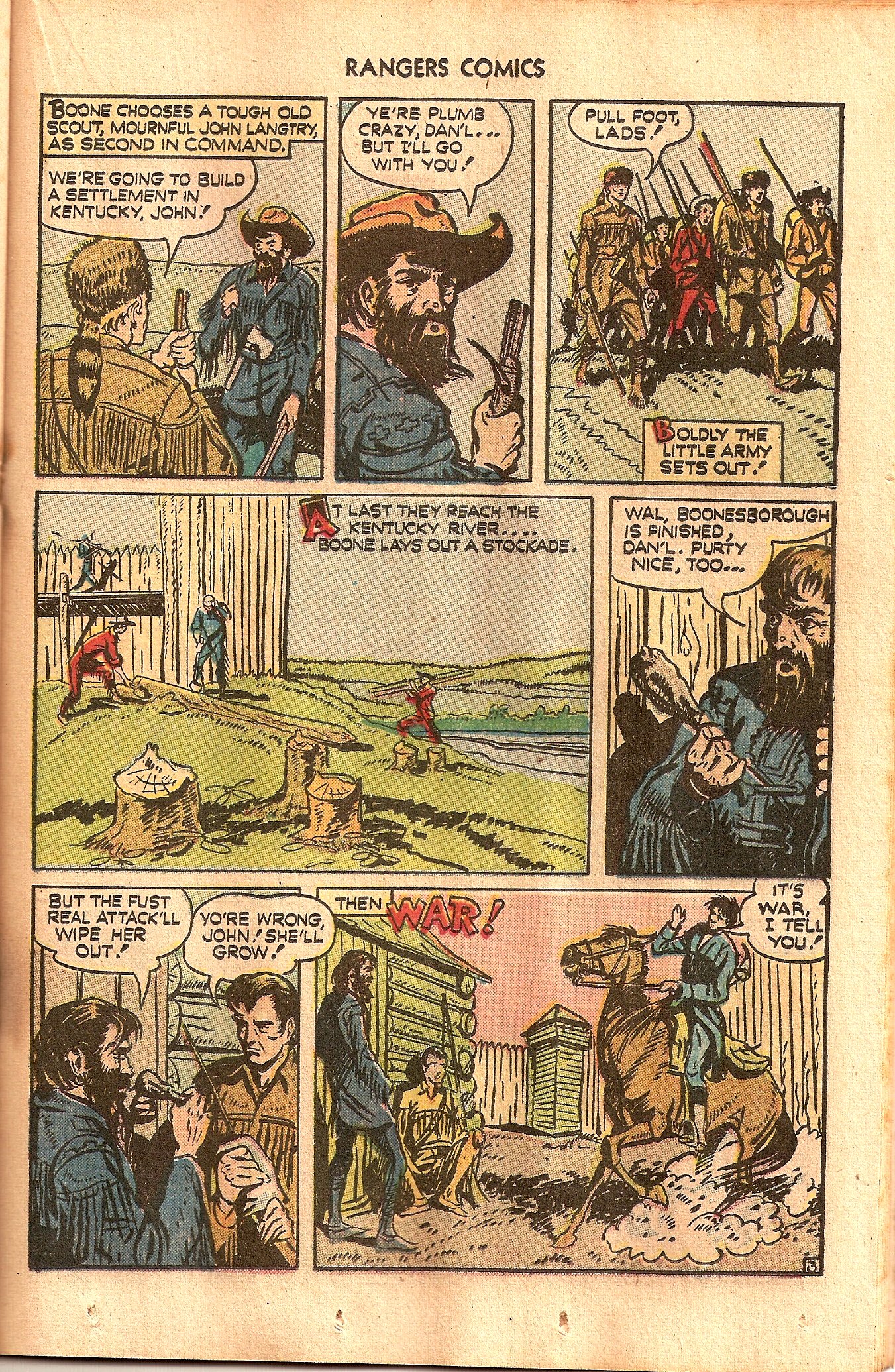 Read online Rangers Comics comic -  Issue #29 - 29