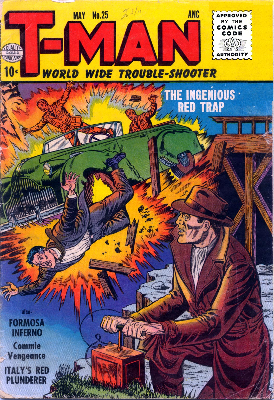 Read online T-Man: World Wide Trouble Shooter comic -  Issue #25 - 1