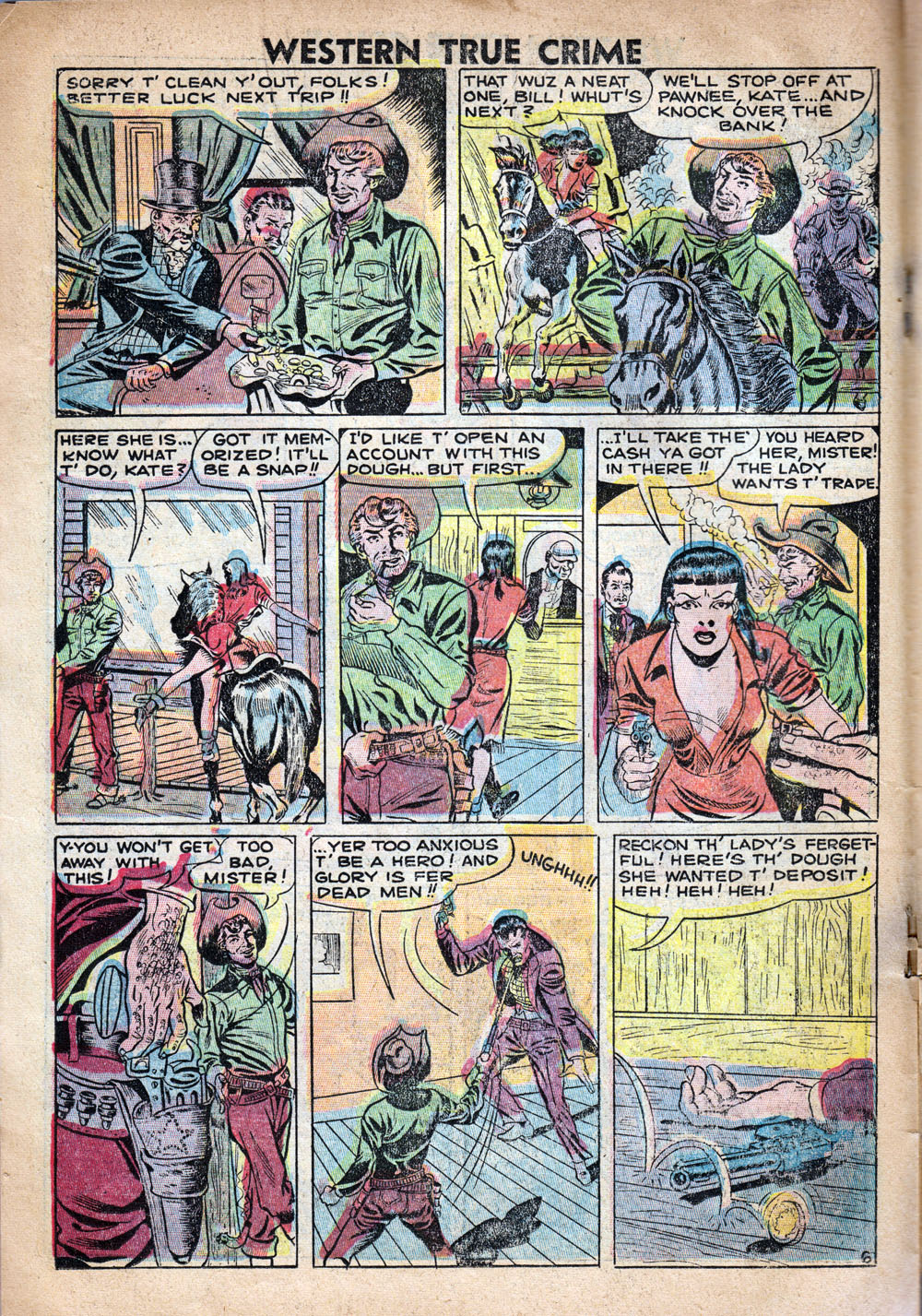 Read online Western True Crime comic -  Issue #2 - 19