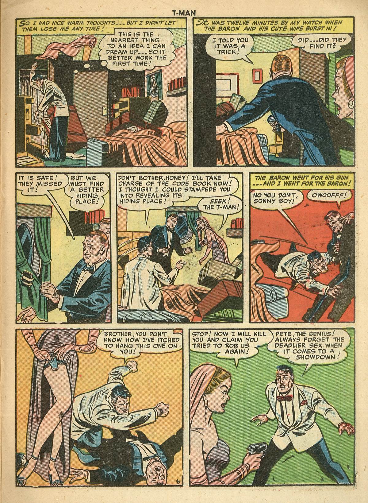 Read online T-Man: World Wide Trouble Shooter comic -  Issue #1 - 23