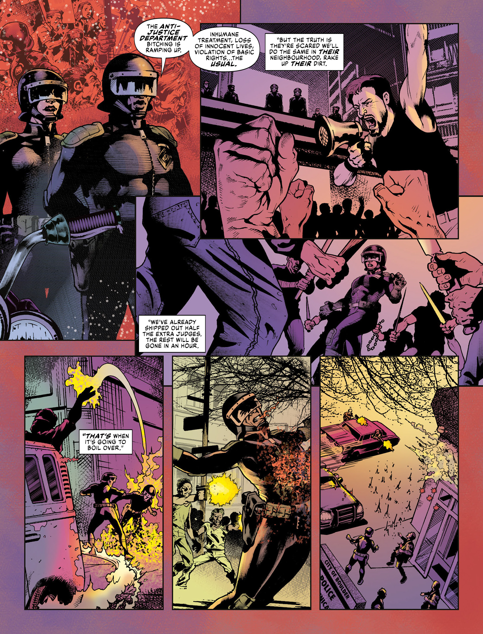Read online Judge Dredd Megazine (Vol. 5) comic -  Issue #457 - 126