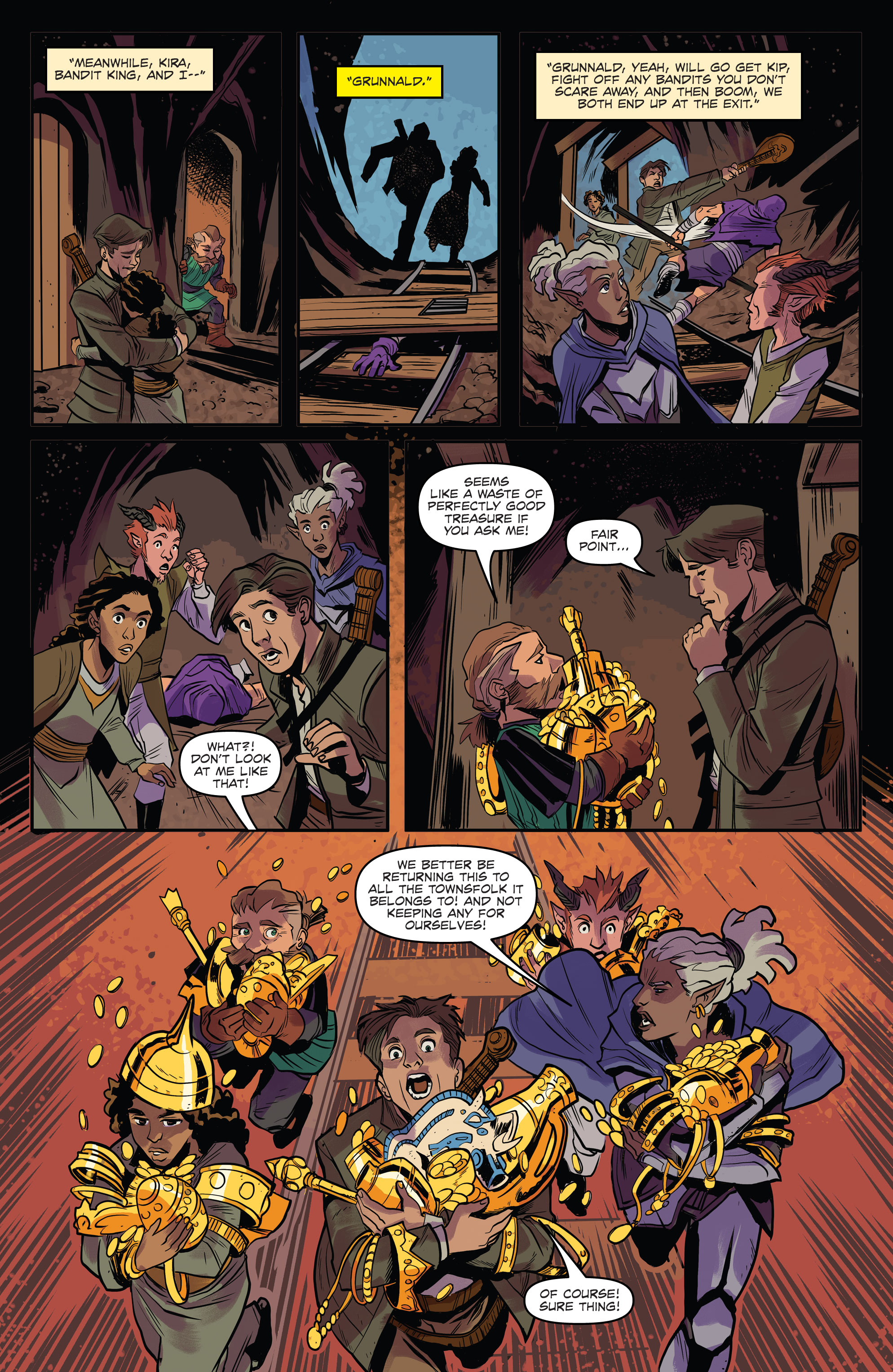 Read online Dungeons & Dragons: Honor Among Thieves - The Feast of the Moon comic -  Issue # TPB - 52