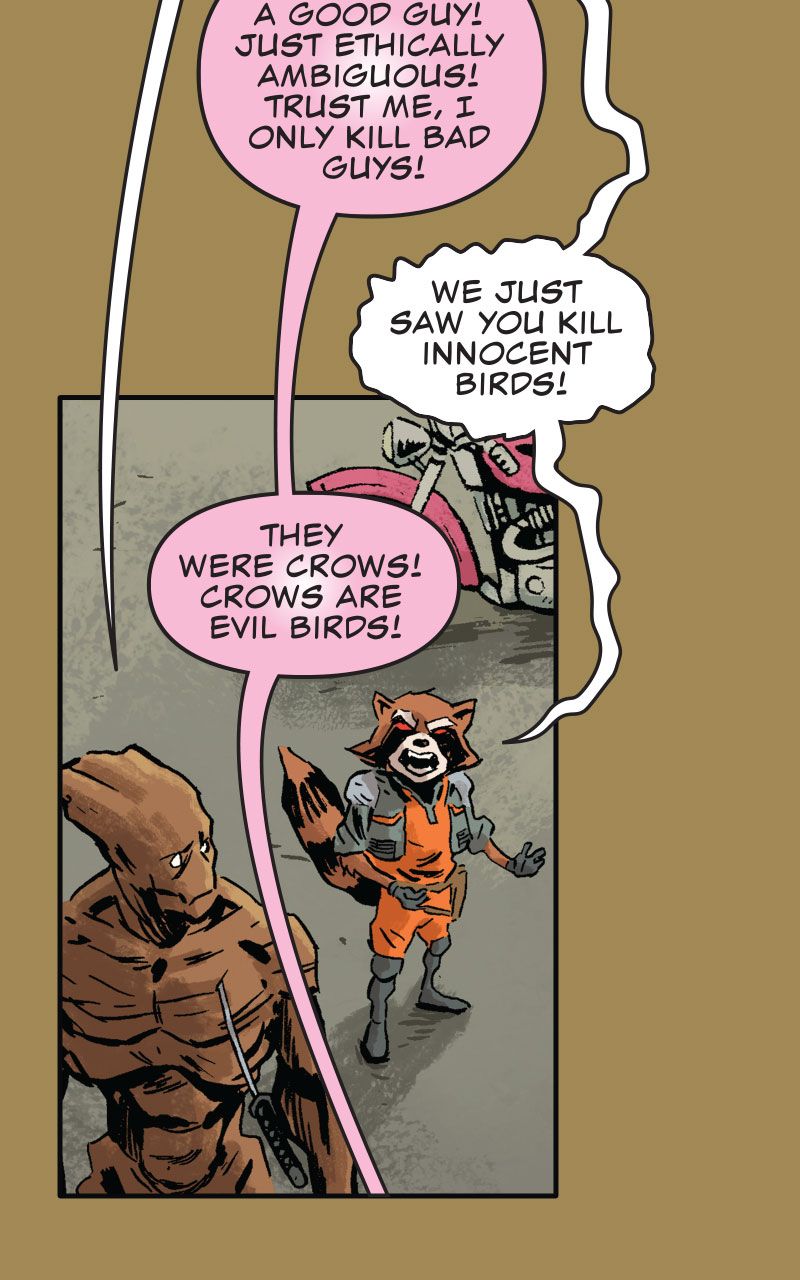 Read online Rocket Raccoon & Groot: Tall Tails Infinity Comic comic -  Issue #16 - 19