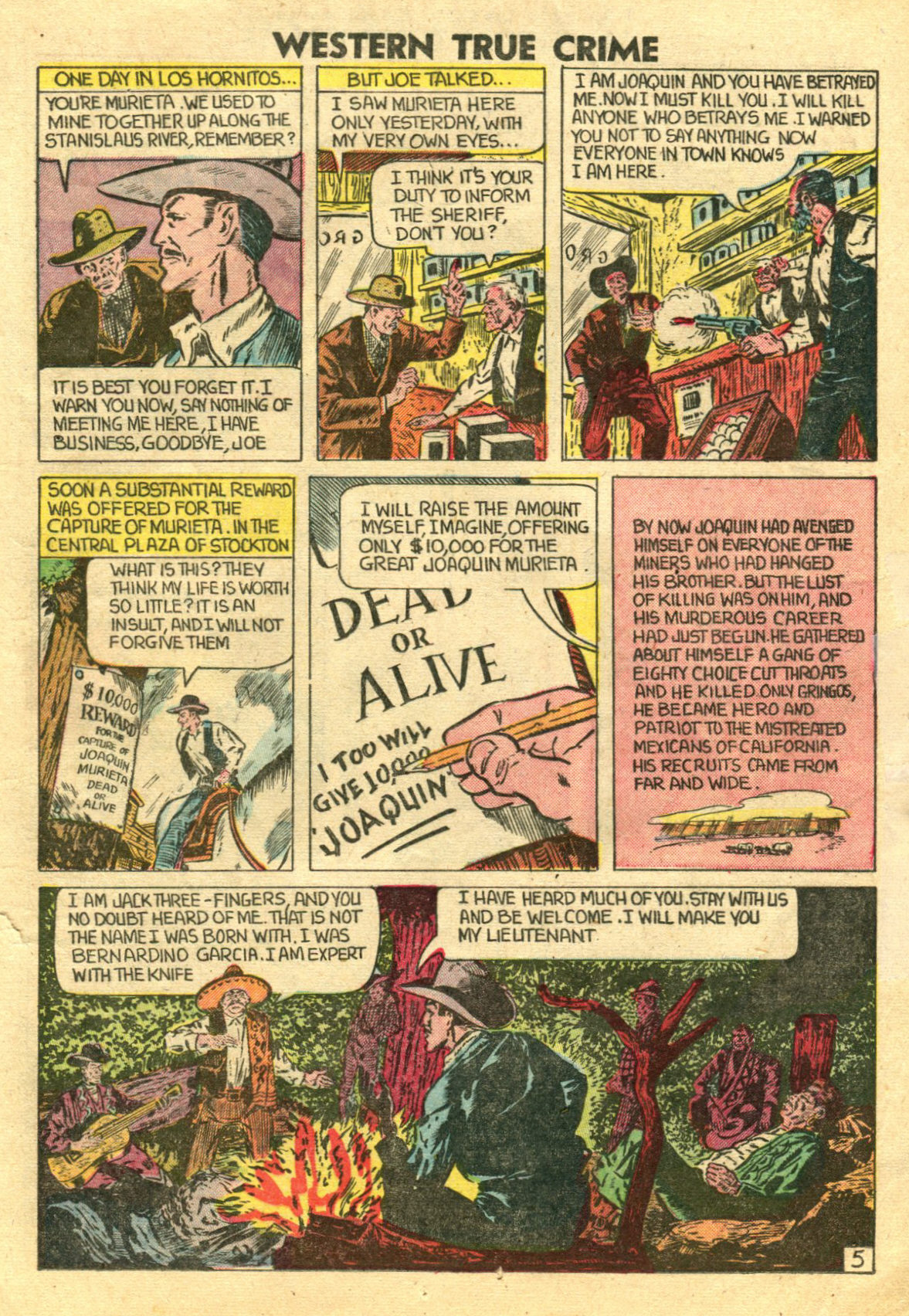 Read online Western True Crime comic -  Issue #4 - 17