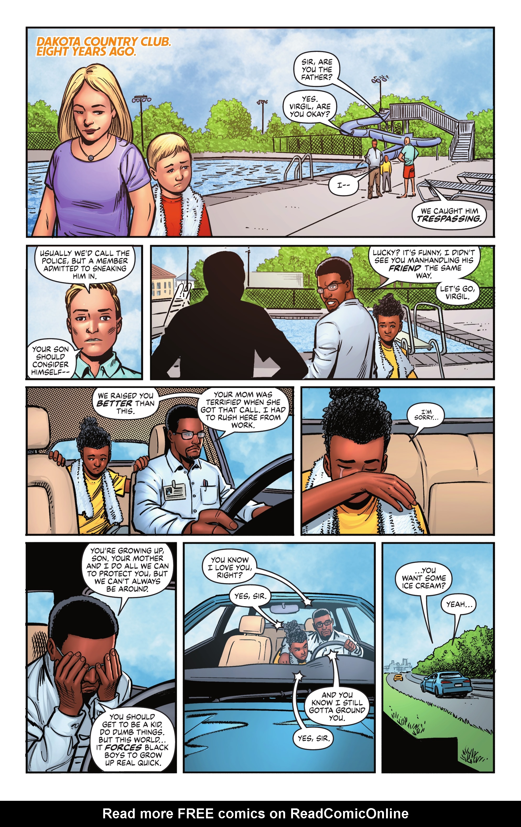 Read online New Talent Showcase: The Milestone Initiative comic -  Issue # TPB - 88