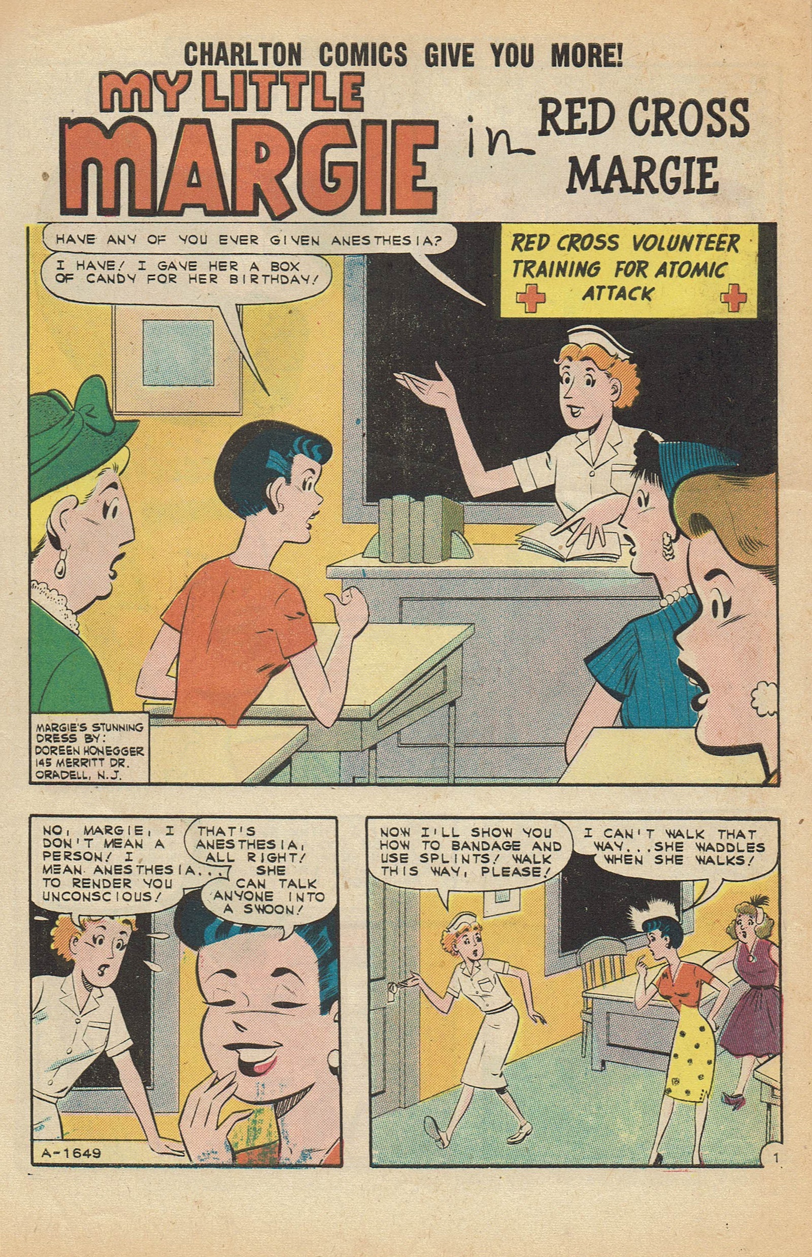 Read online My Little Margie (1954) comic -  Issue #43 - 3