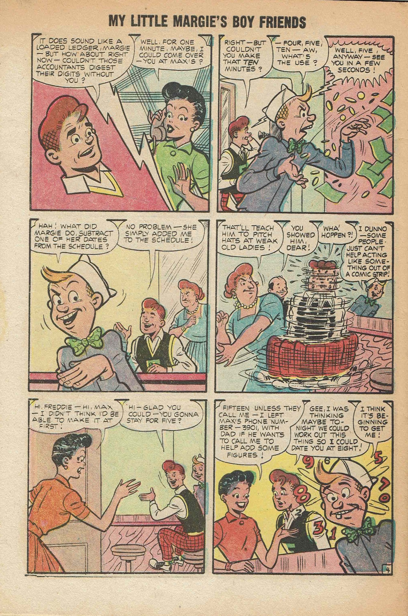 Read online My Little Margie's Boy Friends comic -  Issue #1 - 32