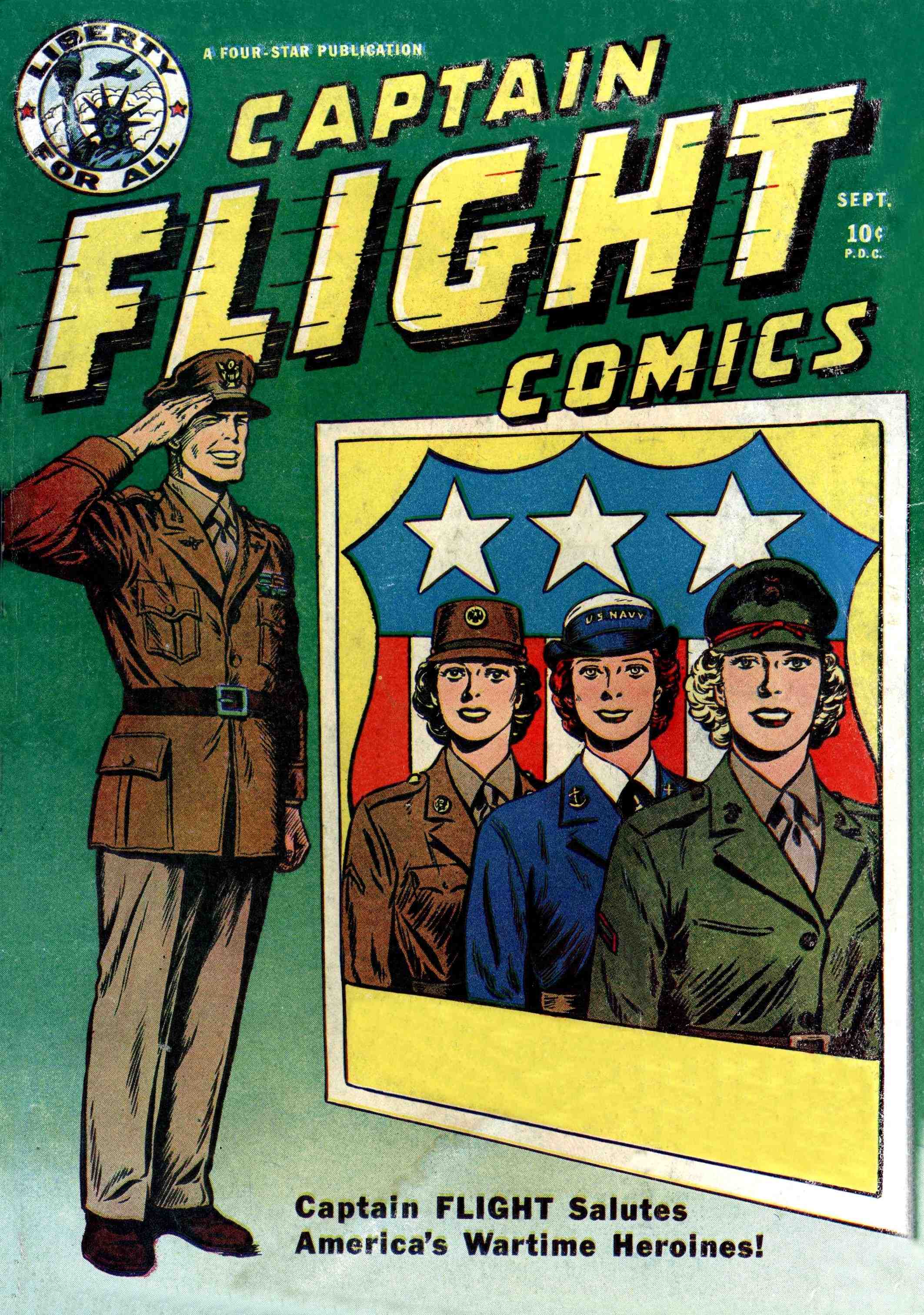 Read online Captain Flight Comics comic -  Issue #4 - 2