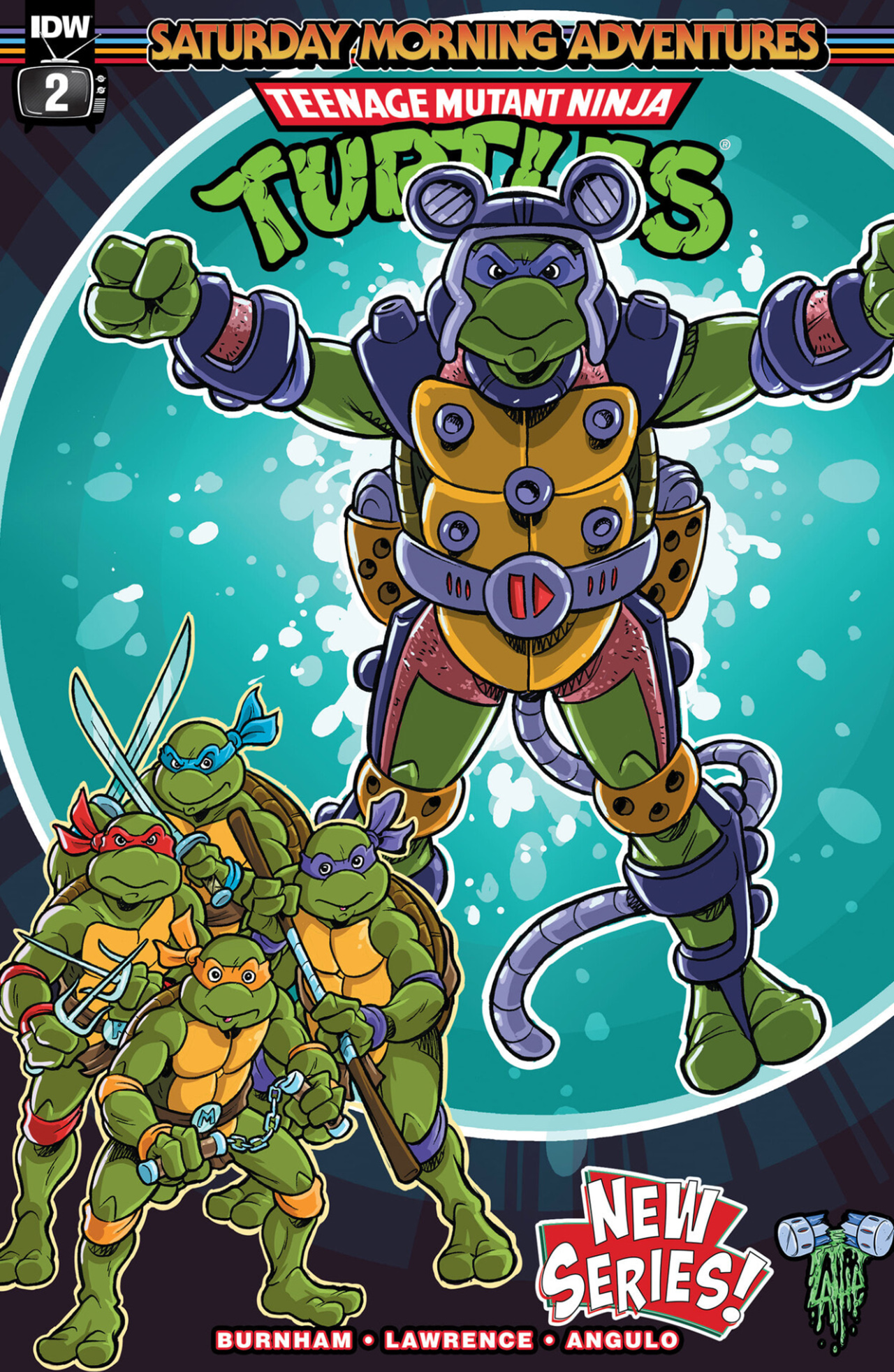 Read online Teenage Mutant Ninja Turtles: Saturday Morning Adventures Continued comic -  Issue #2 - 1