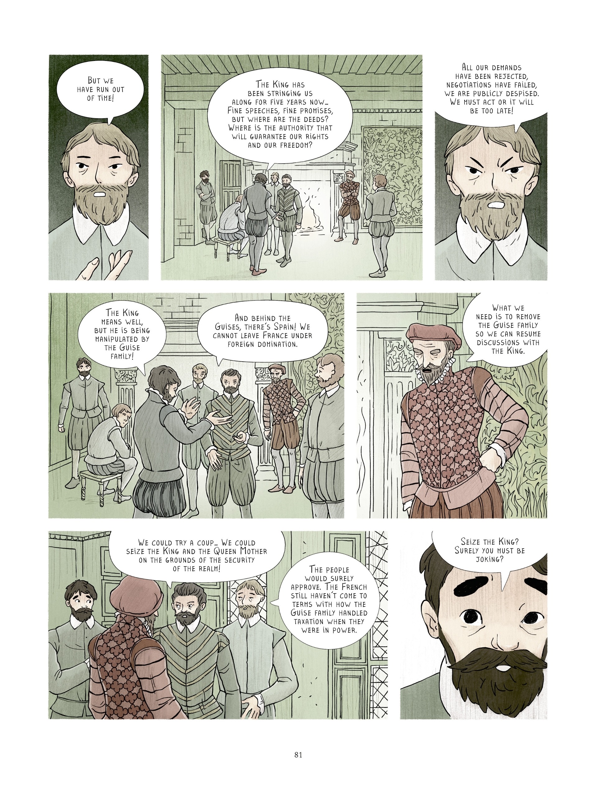 Read online Catherine de' Medici, The Flying Squadron: The Good Girl comic -  Issue # TPB - 78