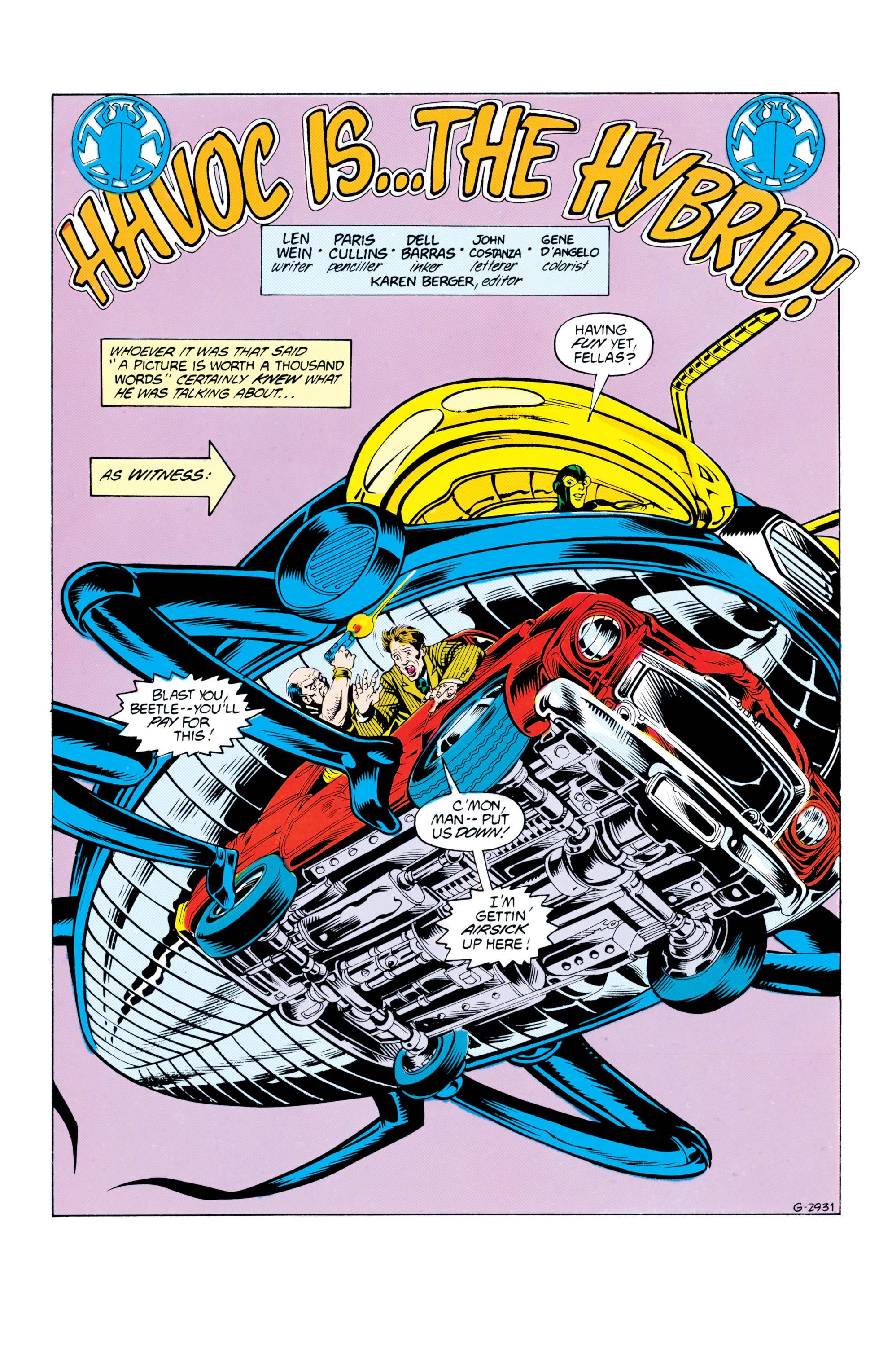 Read online Blue Beetle (1986) comic -  Issue #11 - 2