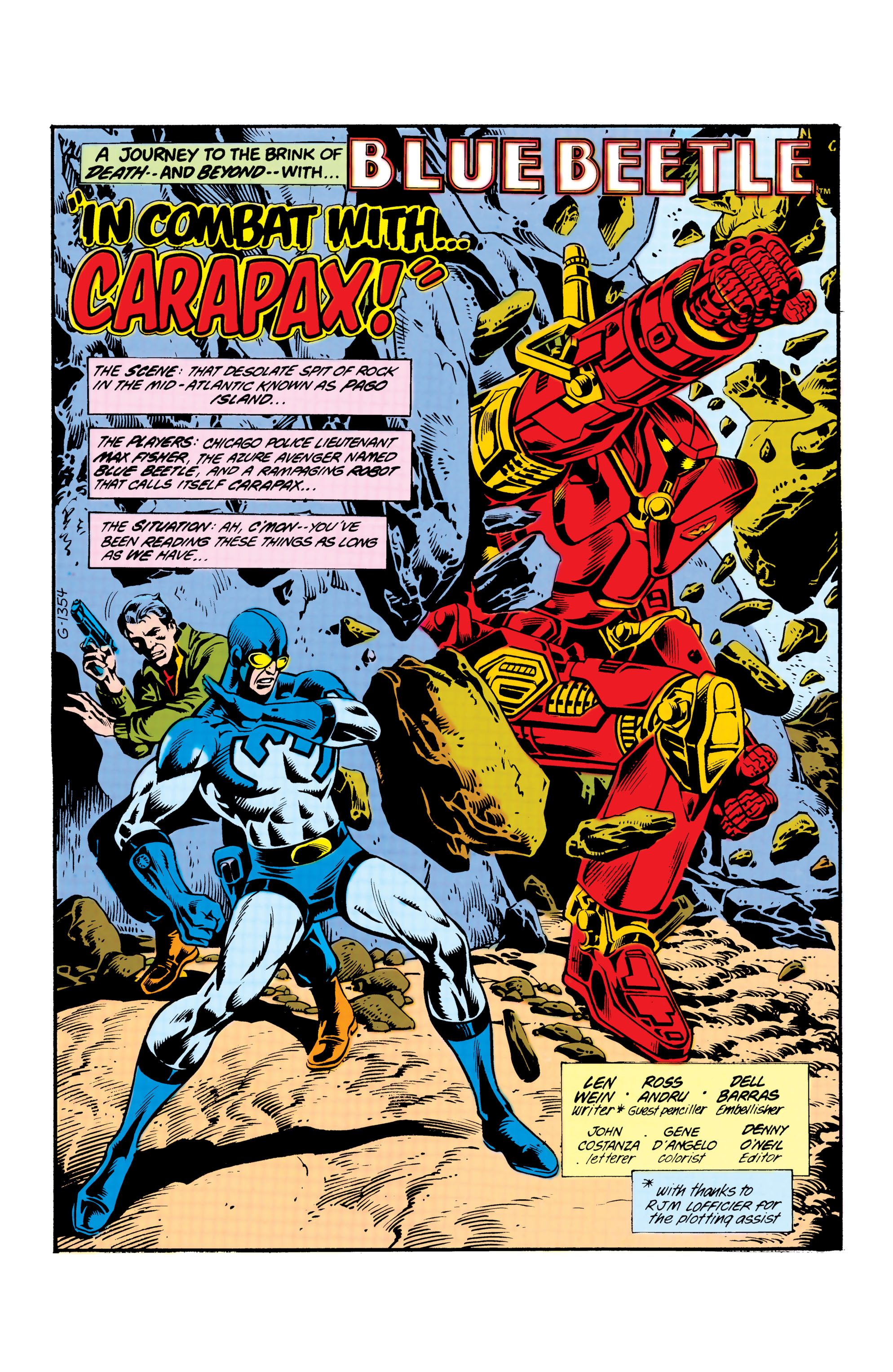 Read online Blue Beetle (1986) comic -  Issue #15 - 2
