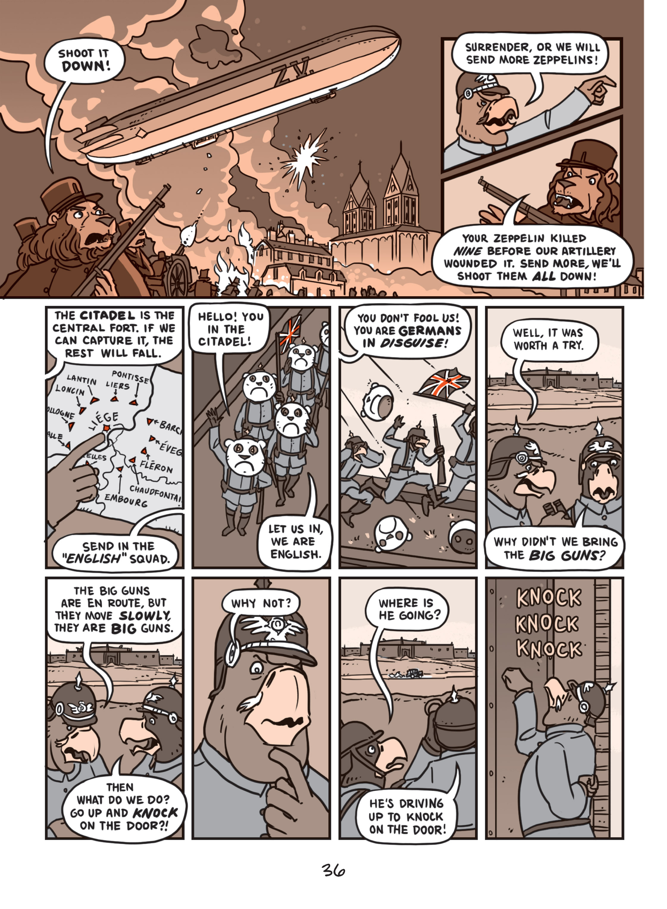 Read online Nathan Hale's Hazardous Tales comic -  Issue # TPB 4 - 36