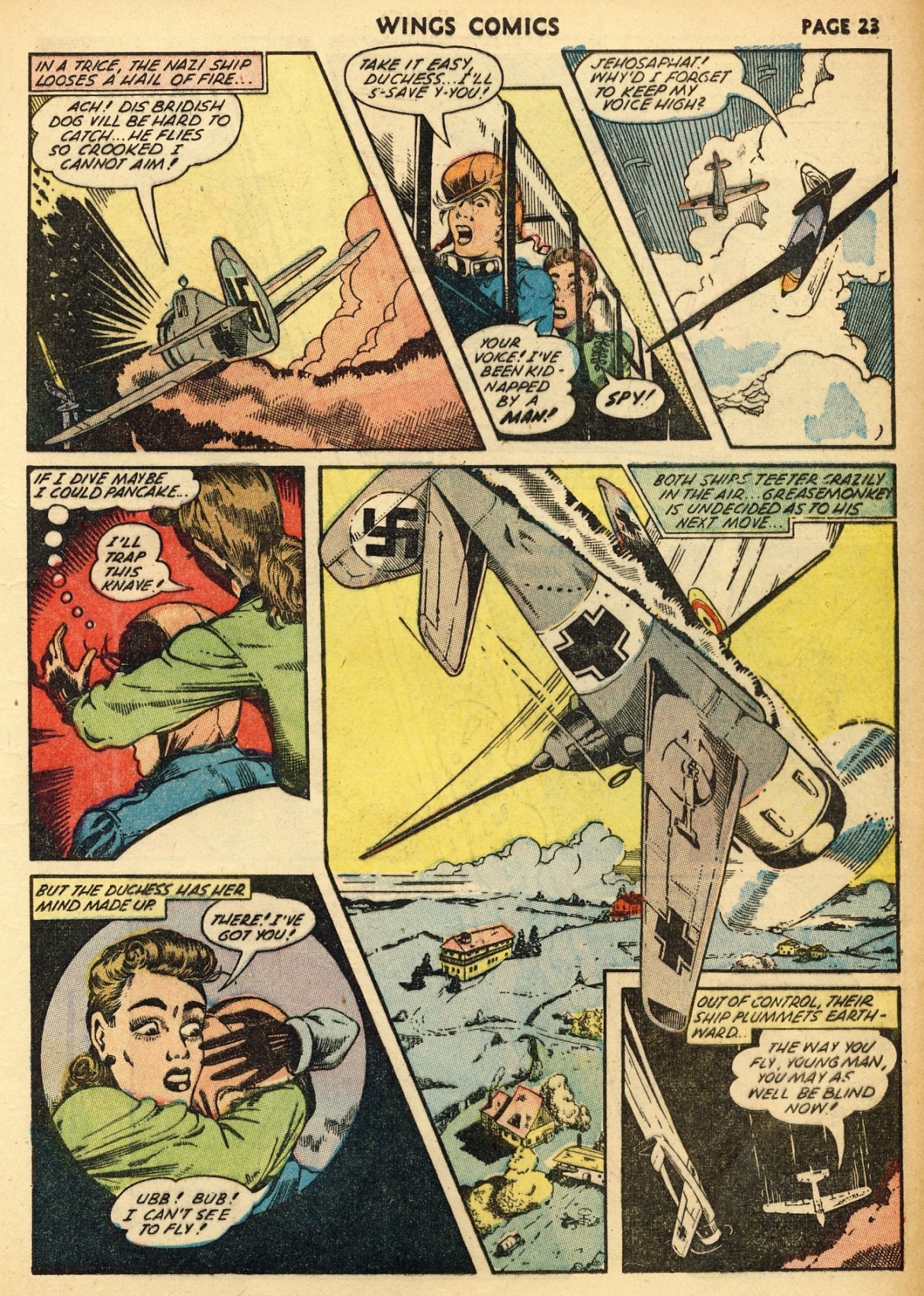 Read online Wings Comics comic -  Issue #29 - 25