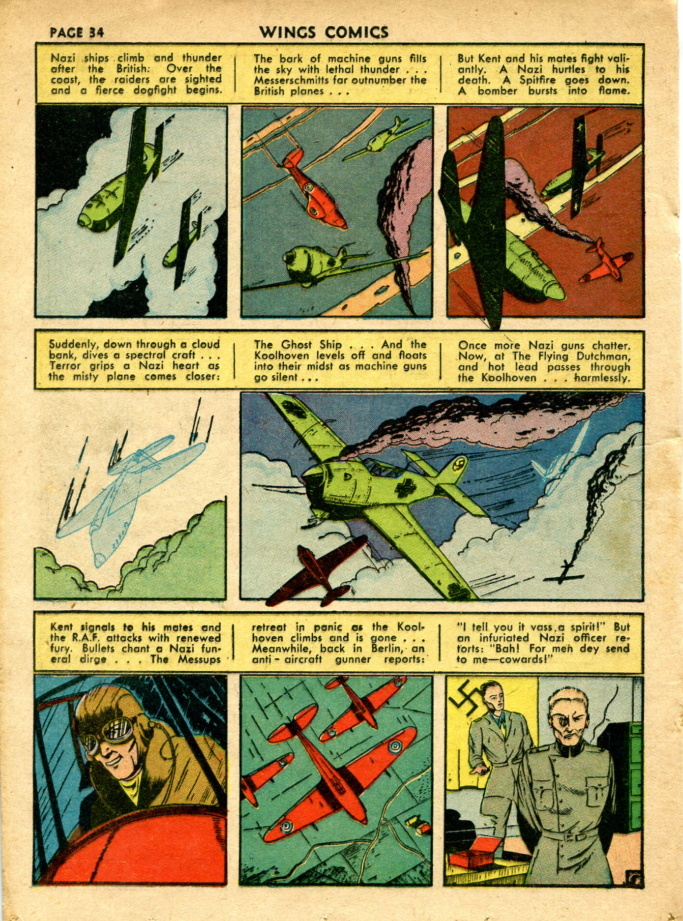 Read online Wings Comics comic -  Issue #15 - 36