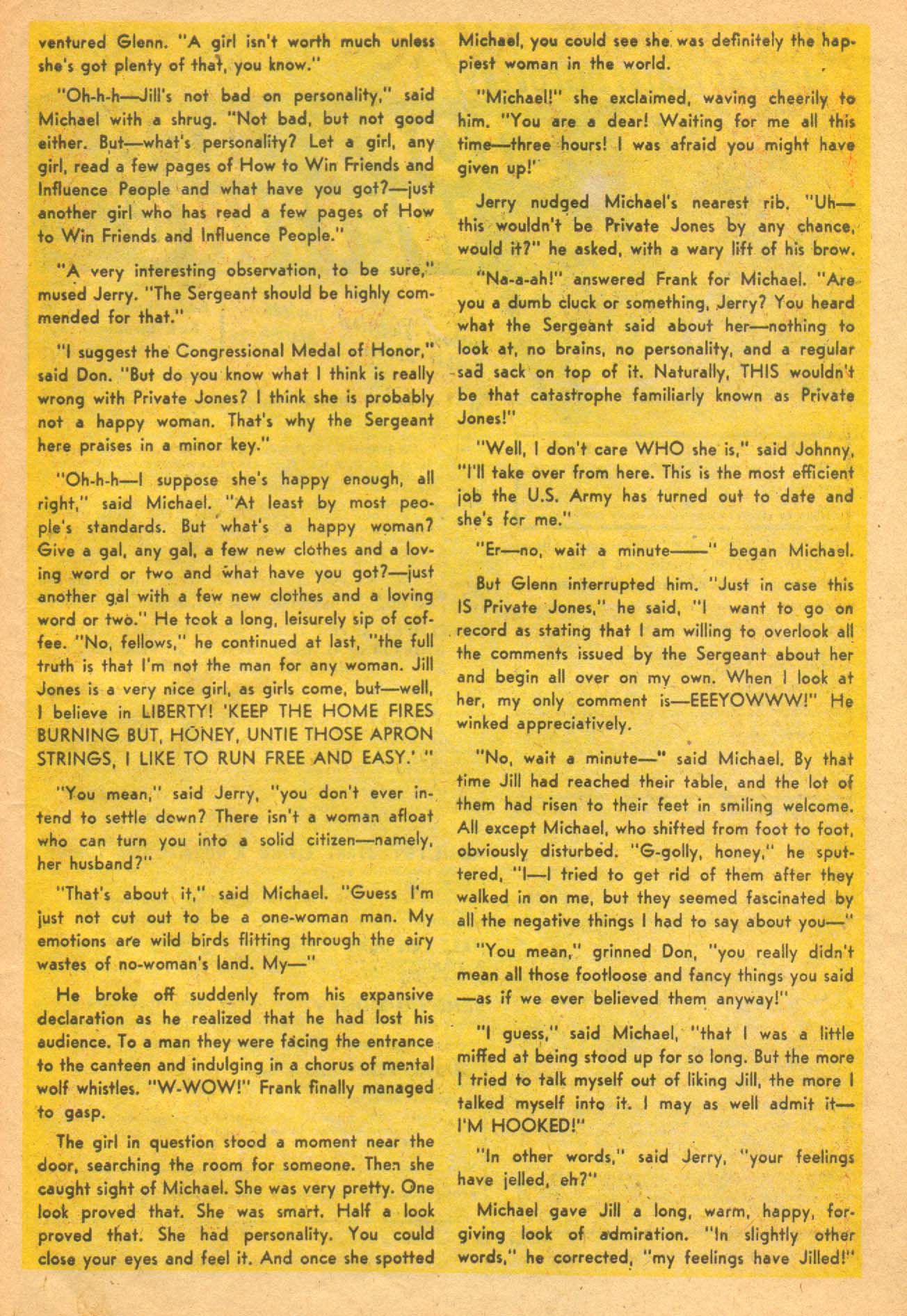 Read online G. I. Jane (1953) comic -  Issue #5 - 23