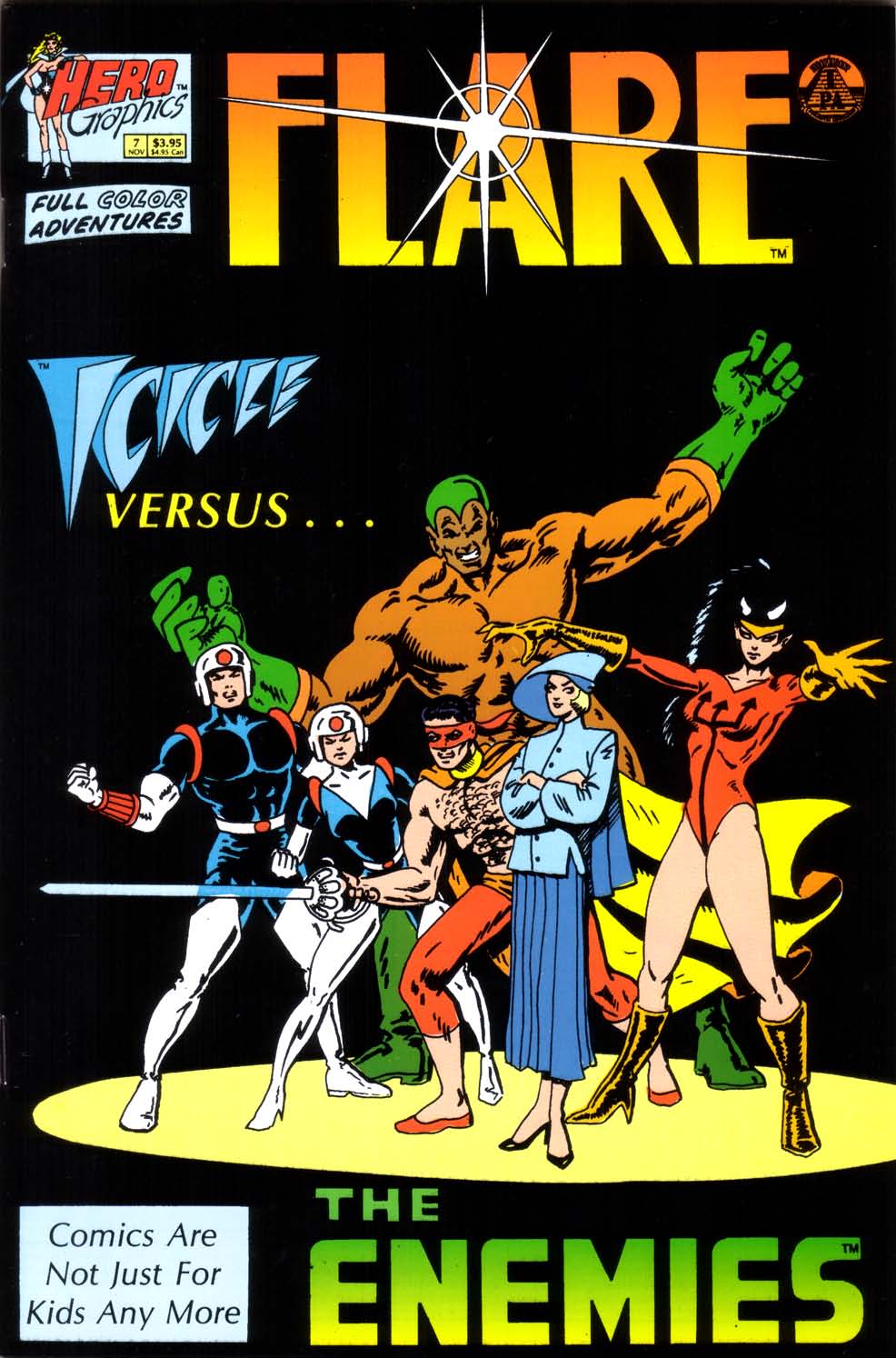 Read online Flare (1990) comic -  Issue #7 - 1