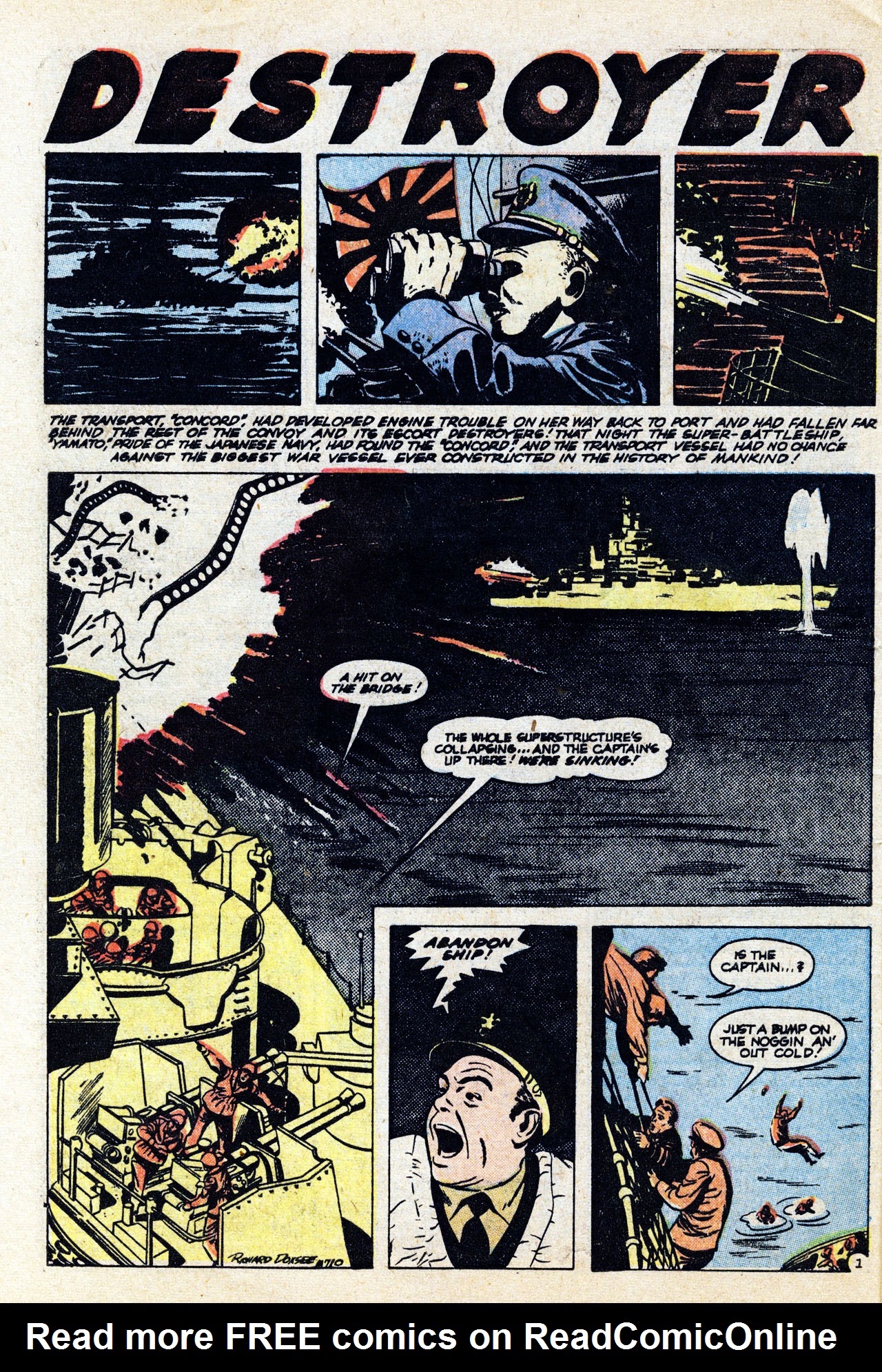 Read online Navy Action (1957) comic -  Issue #18 - 28