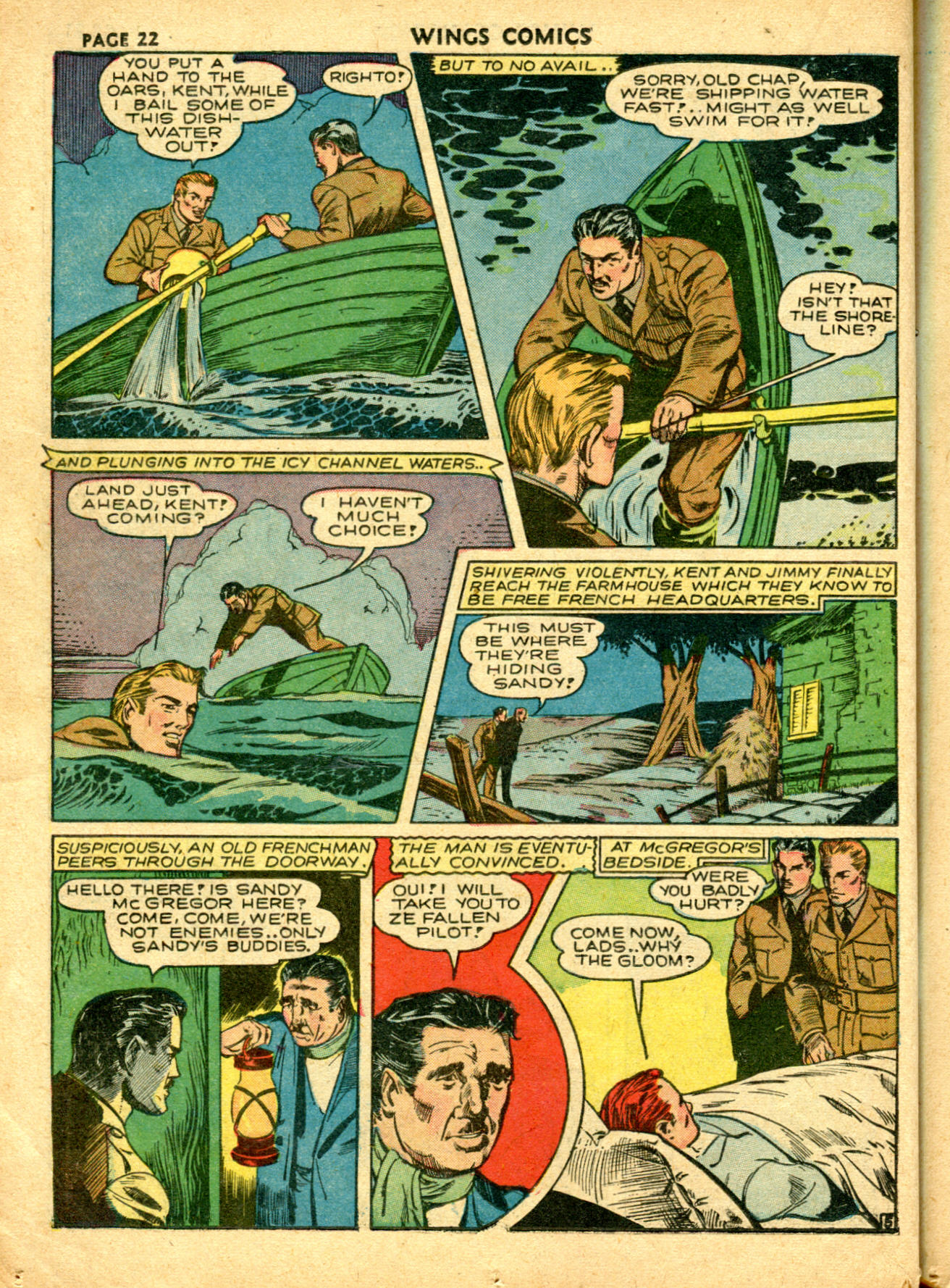 Read online Wings Comics comic -  Issue #19 - 25