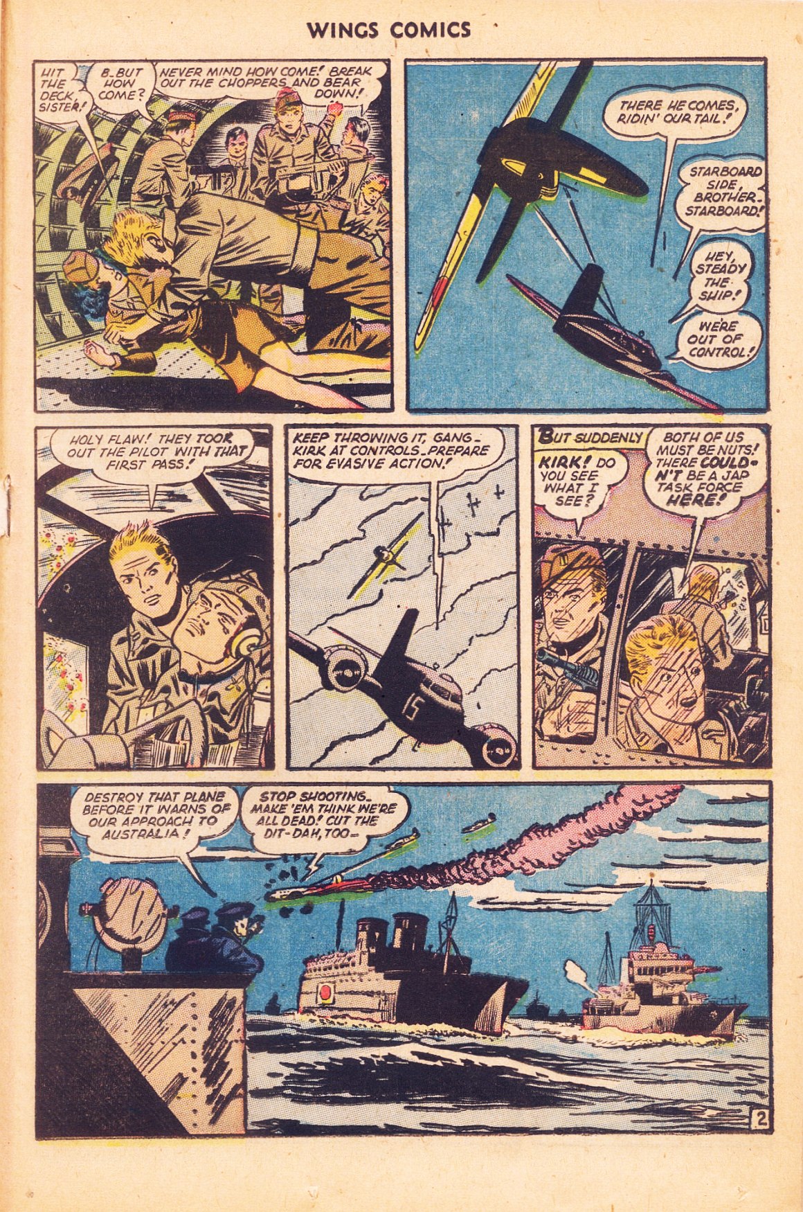 Read online Wings Comics comic -  Issue #58 - 29