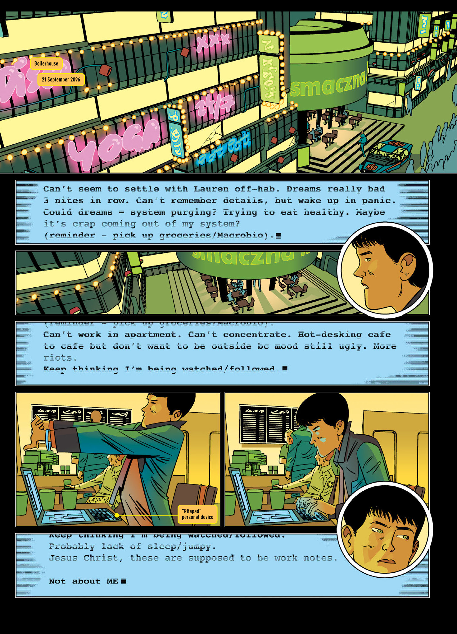 Read online Brink comic -  Issue # TPB 5 - 64