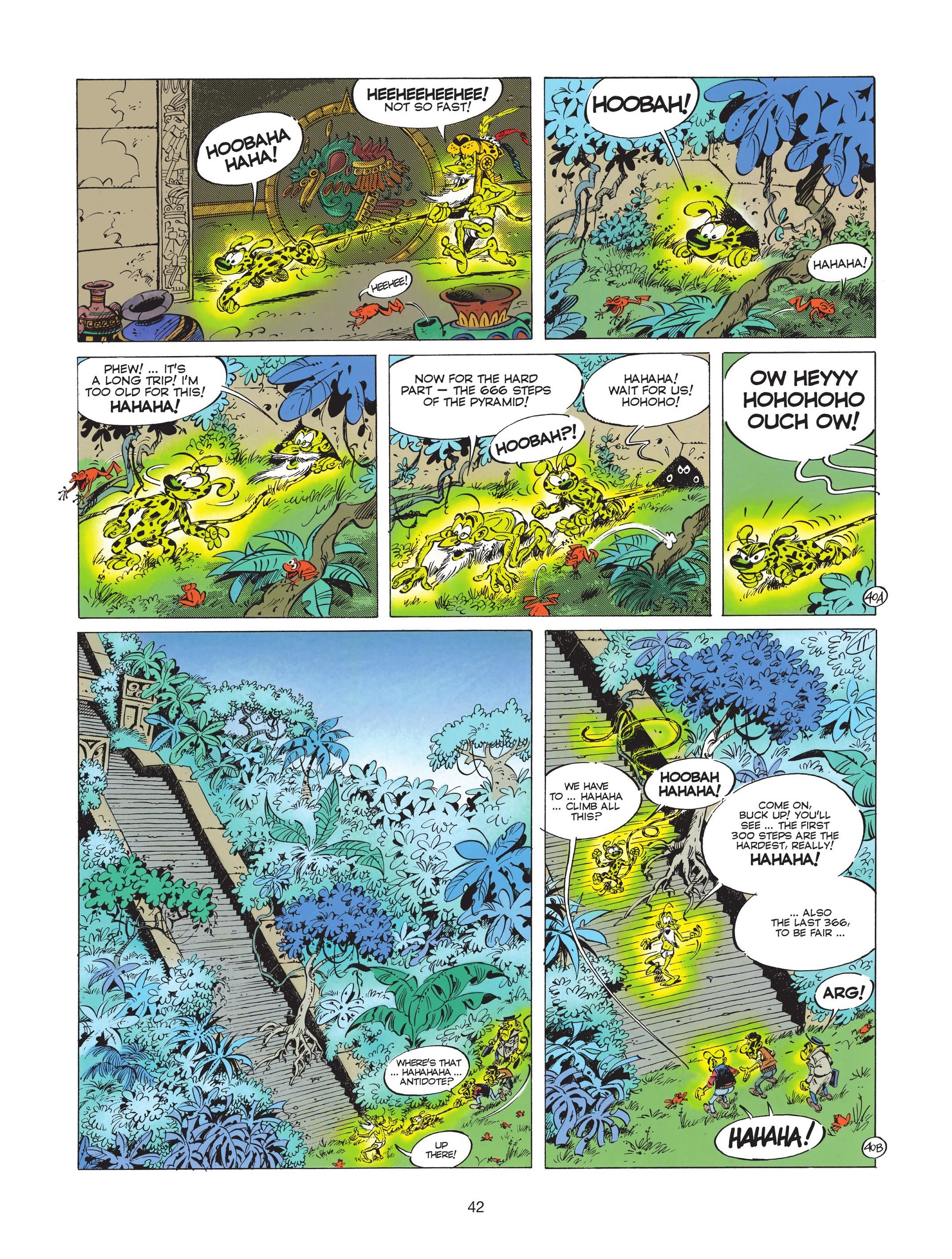 Read online Marsupilami comic -  Issue #8 - 44