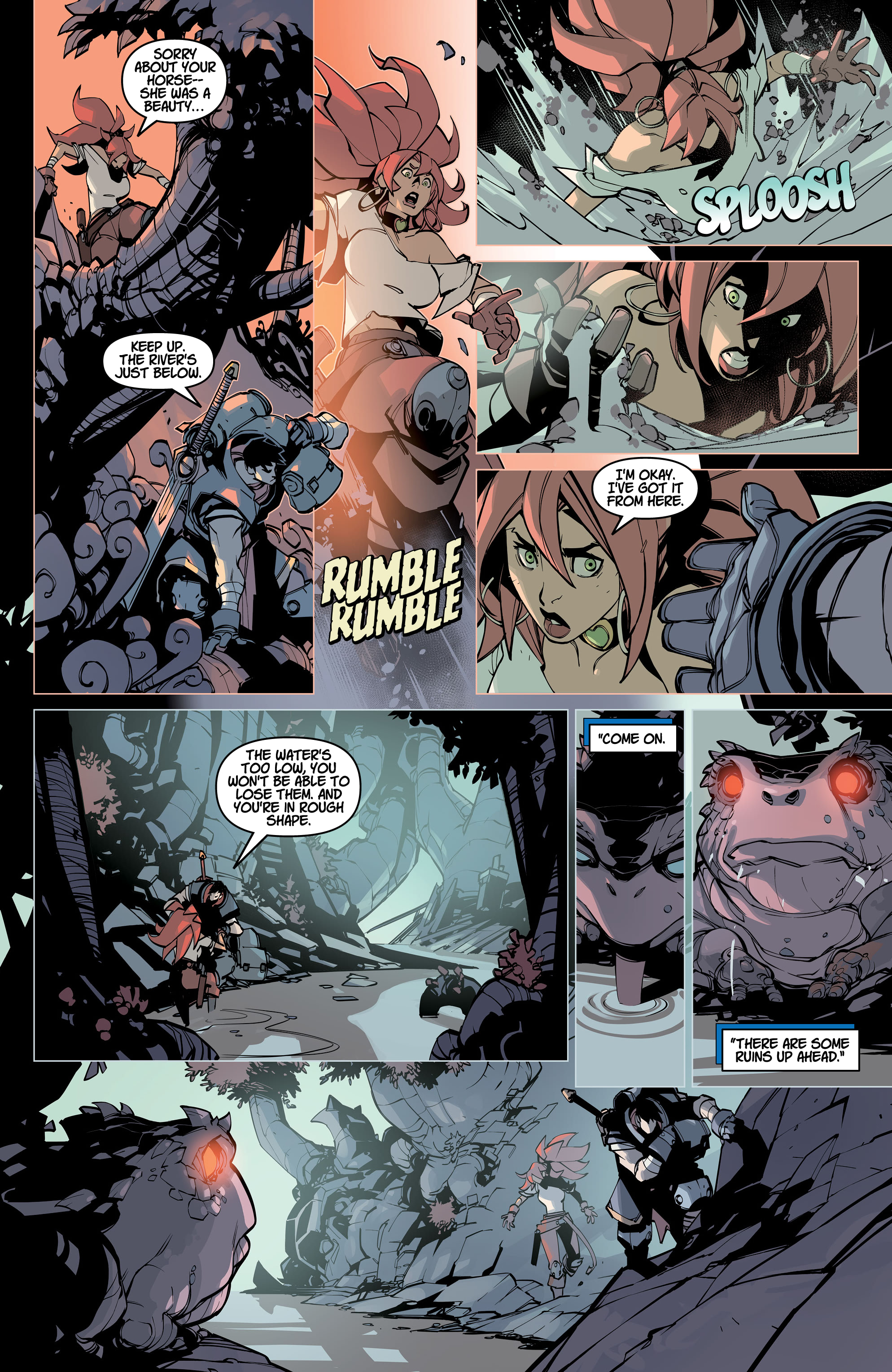 Read online Battle Chasers (1998) comic -  Issue #10 - 25