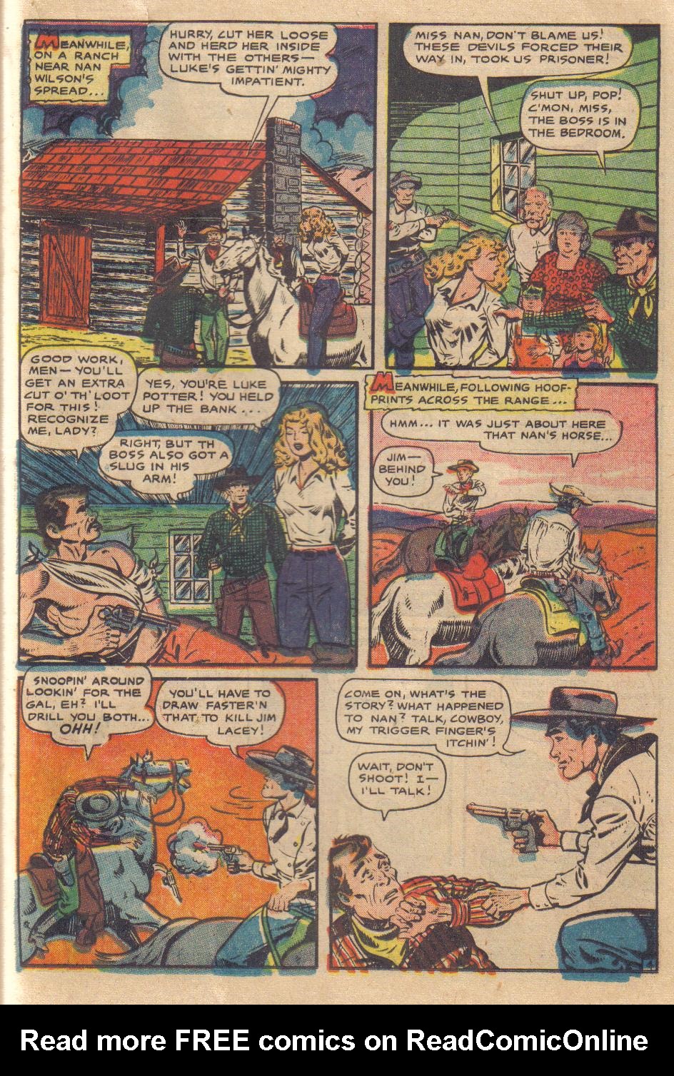 Read online Cowgirl Romances (1950) comic -  Issue #6 - 23