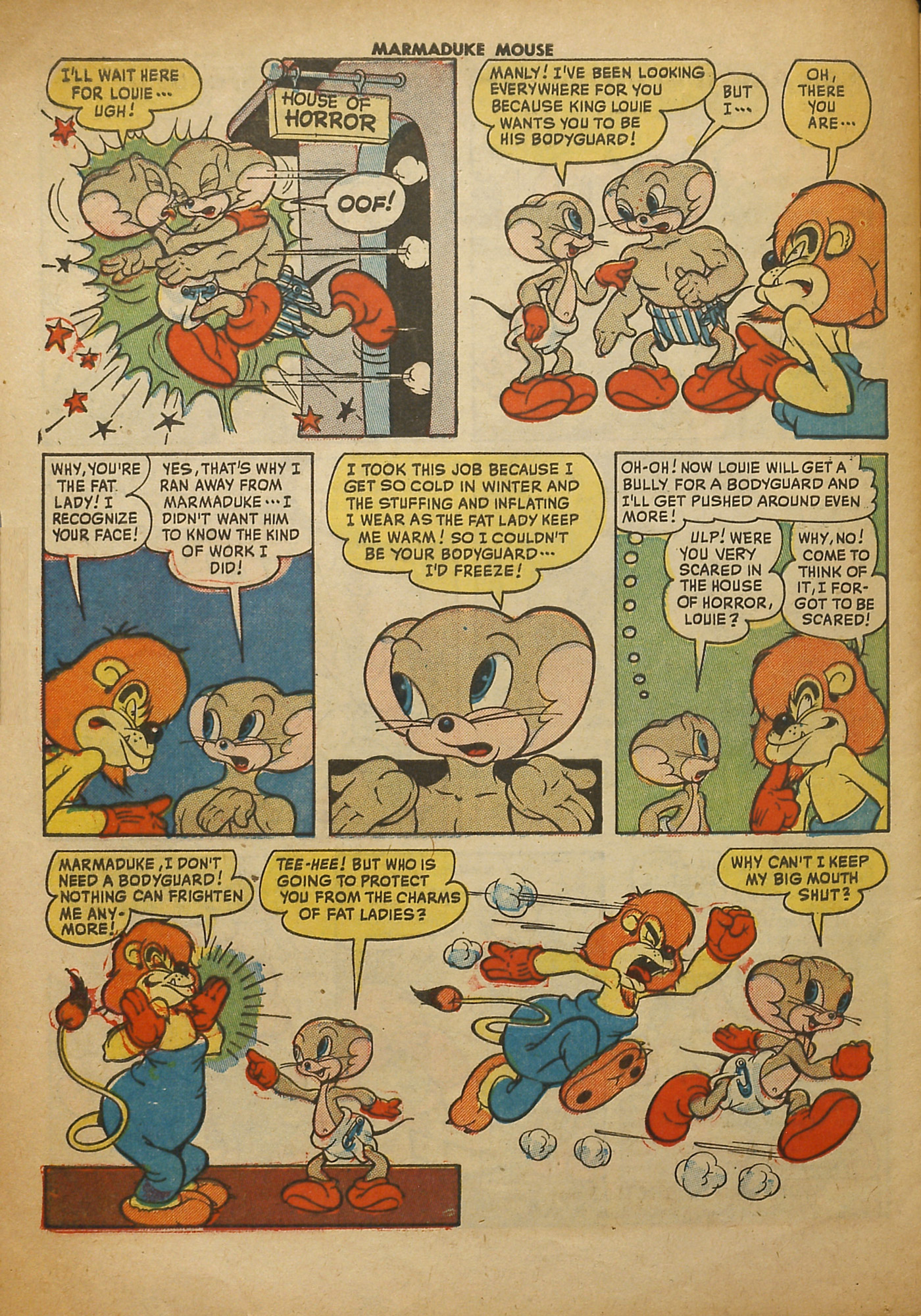 Read online Marmaduke Mouse comic -  Issue #30 - 32