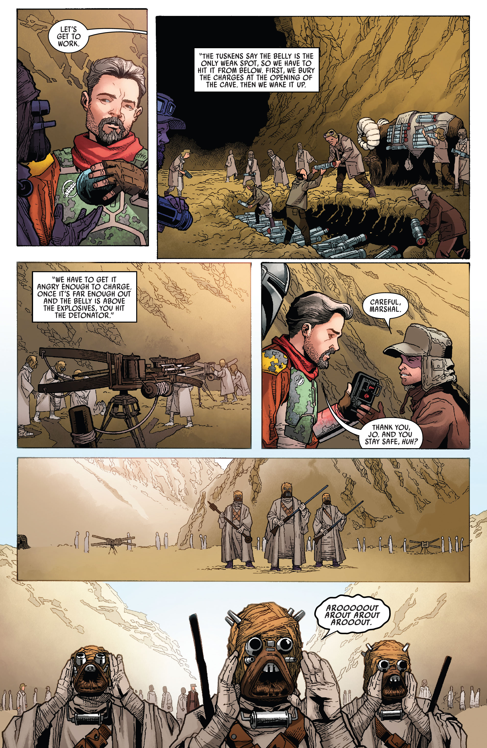 Read online Star Wars: The Mandalorian Season 2 comic -  Issue #1 - 34