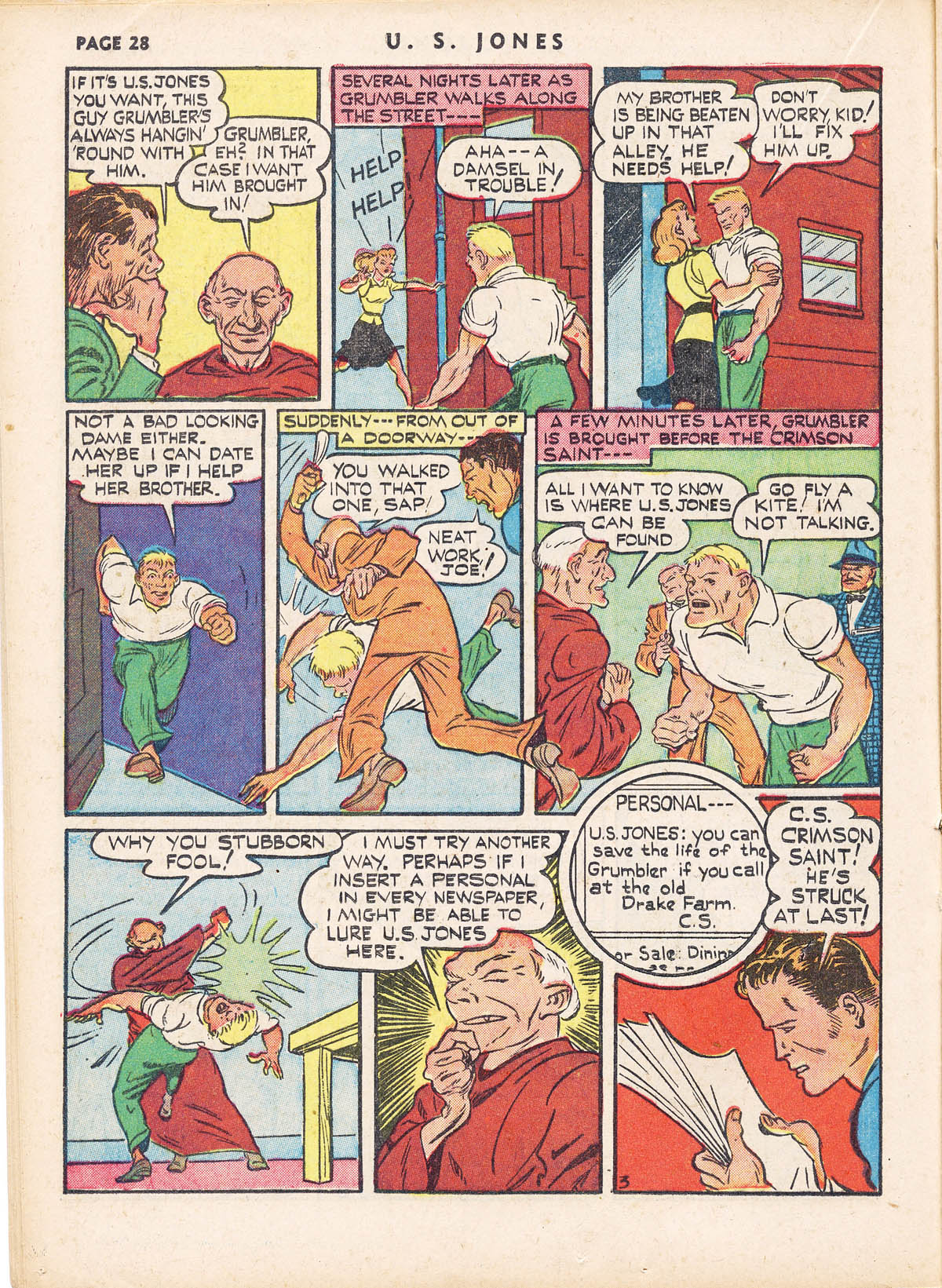 Read online U.S. Jones comic -  Issue #2 - 29