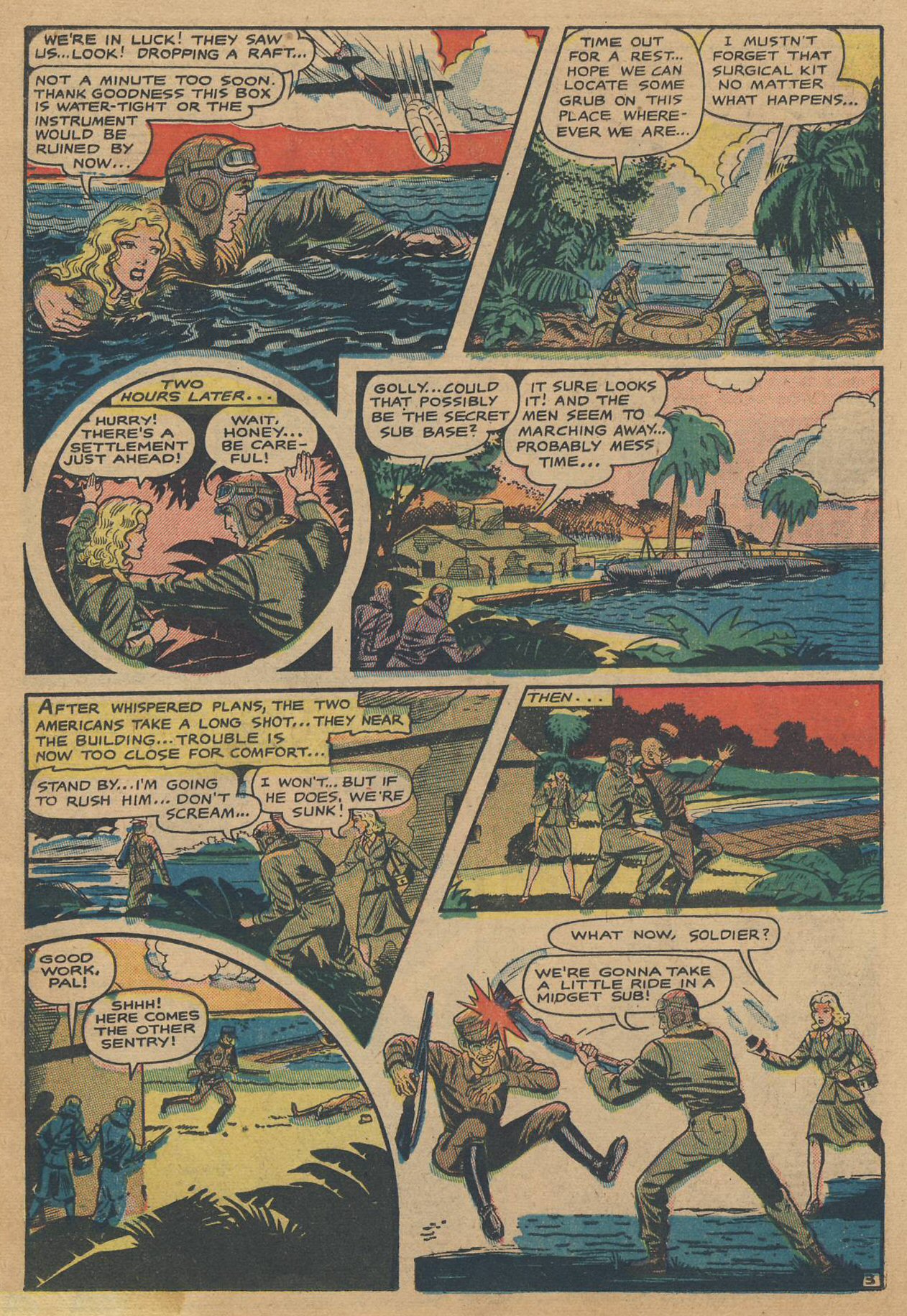 Read online G-I in Battle (1952) comic -  Issue #1 - 23