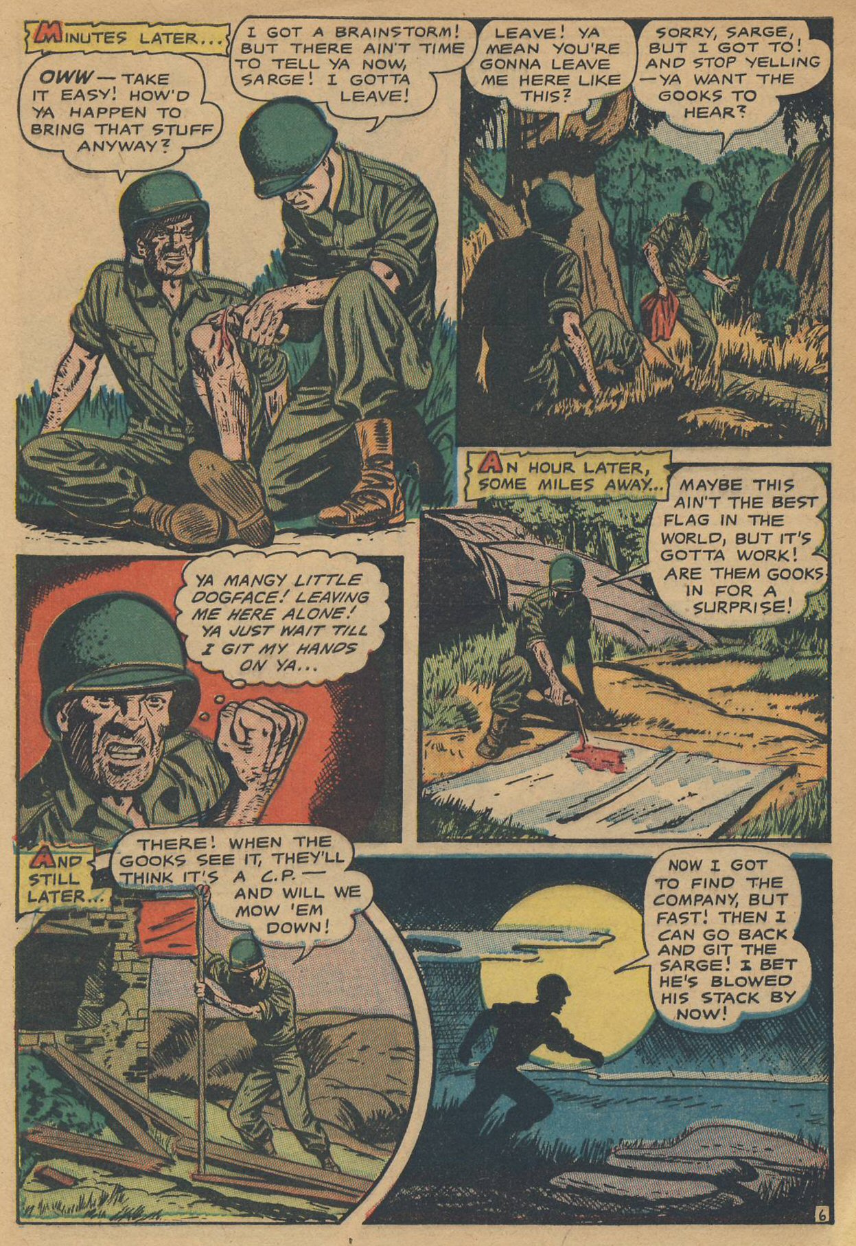 Read online G-I in Battle (1952) comic -  Issue #1 - 8