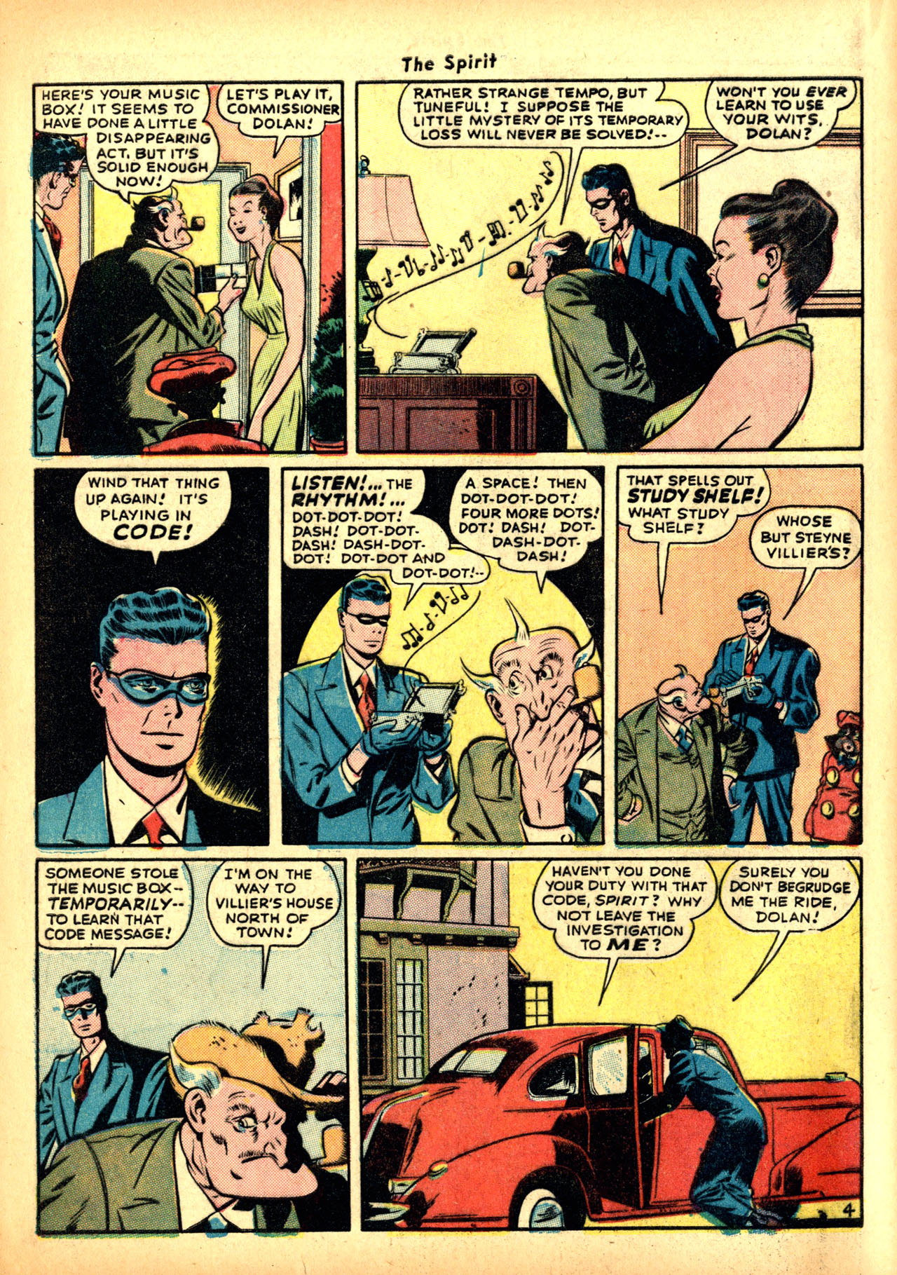 Read online The Spirit (1944) comic -  Issue #6 - 6