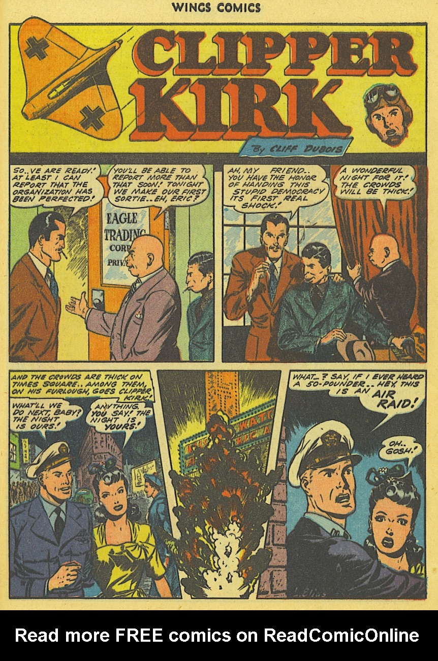 Read online Wings Comics comic -  Issue #43 - 51