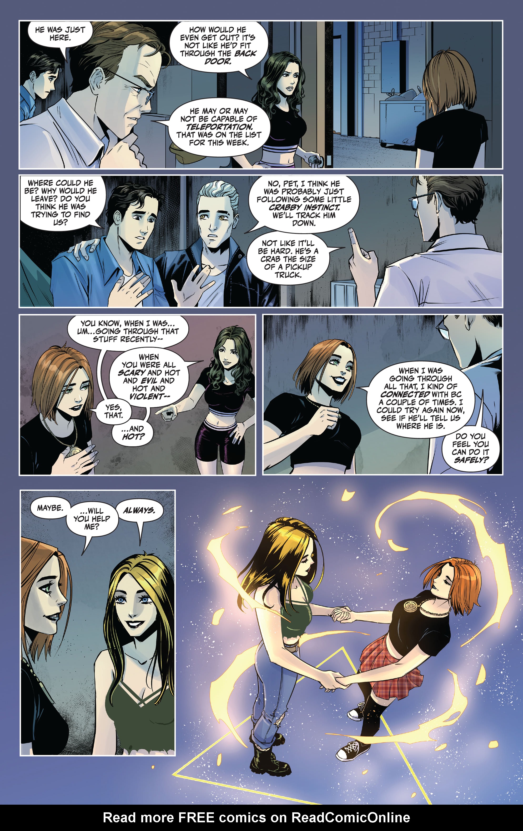 Read online The Vampire Slayer comic -  Issue #13 - 14