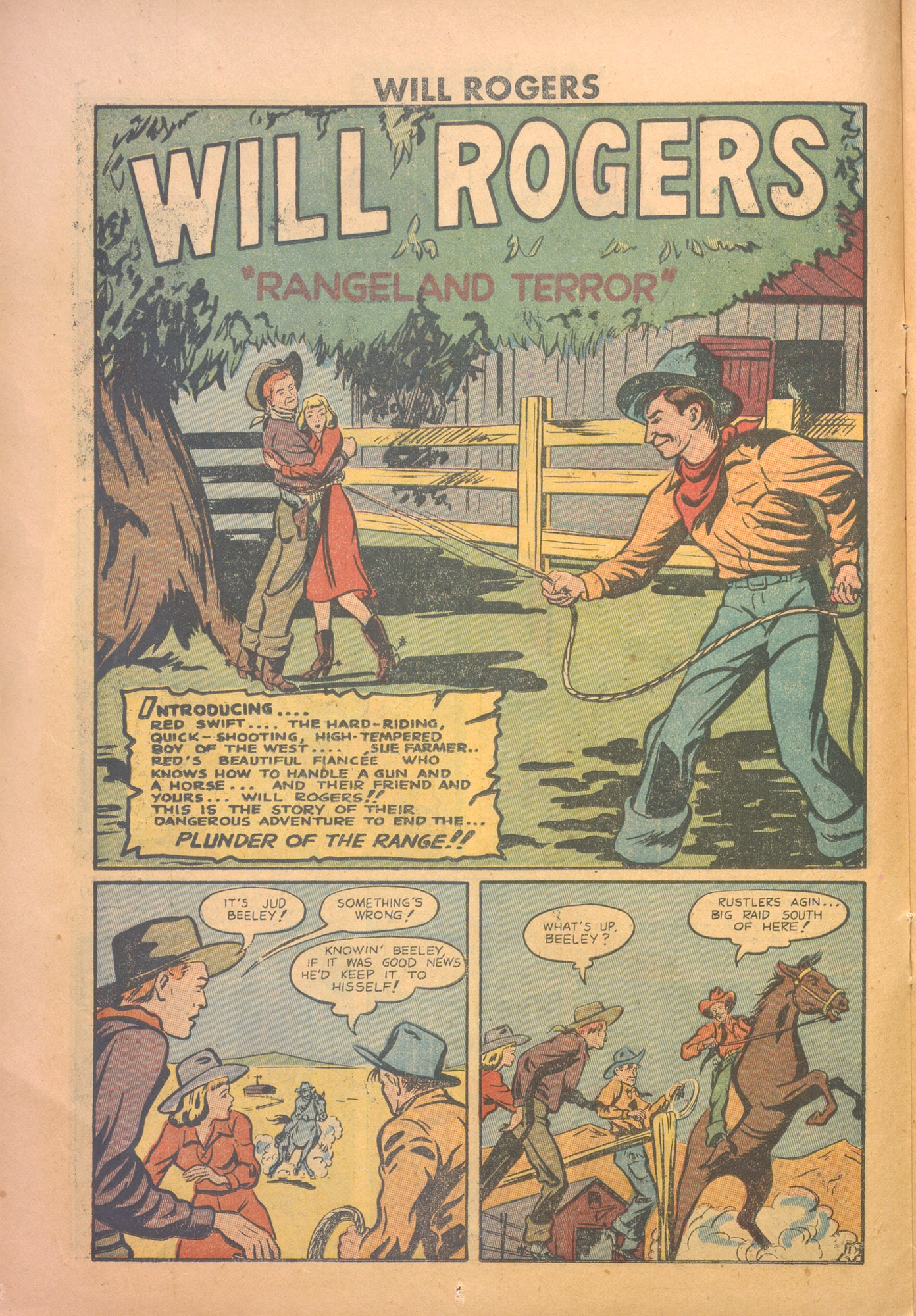 Read online Will Rogers Western comic -  Issue #2 - 14