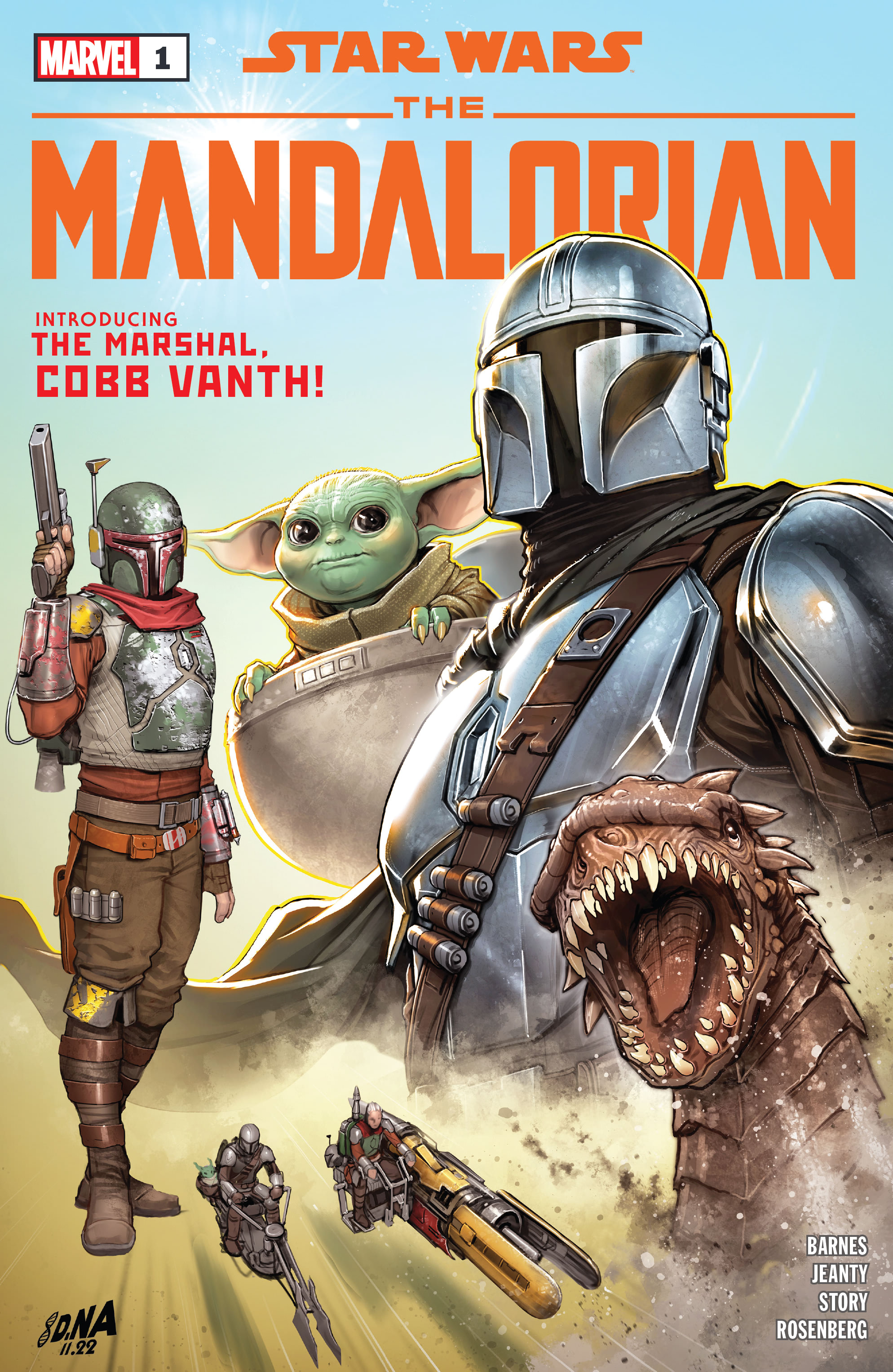 Read online Star Wars: The Mandalorian Season 2 comic -  Issue #1 - 1