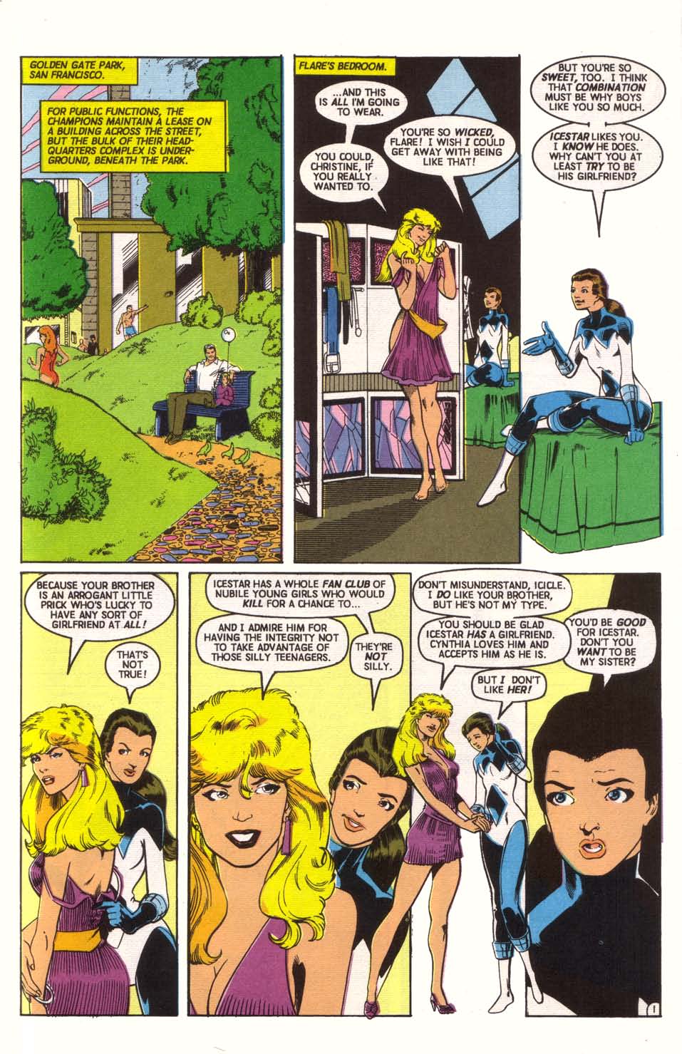 Read online Flare (1990) comic -  Issue #7 - 13