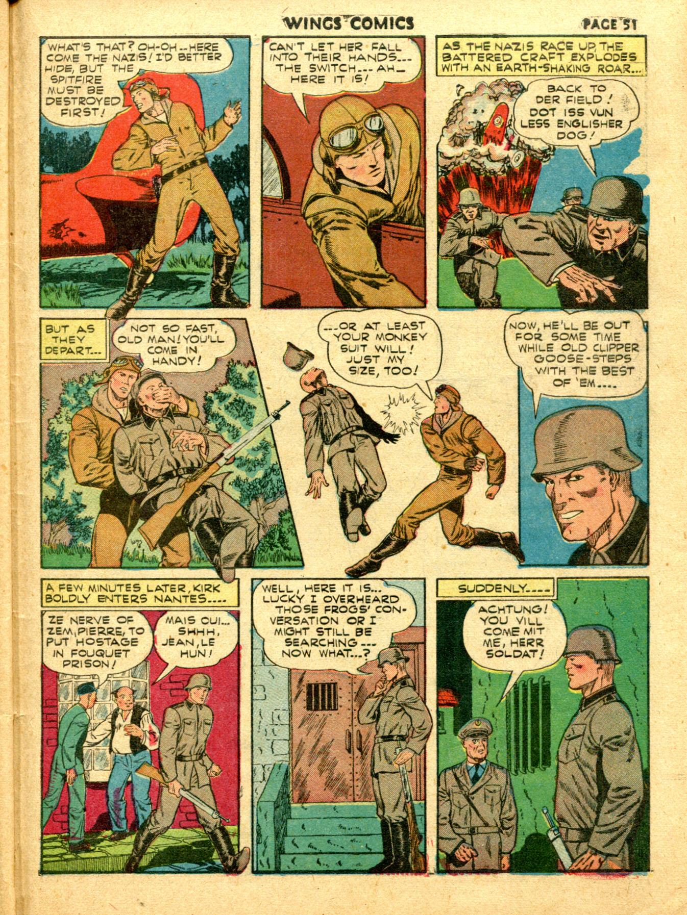 Read online Wings Comics comic -  Issue #19 - 54