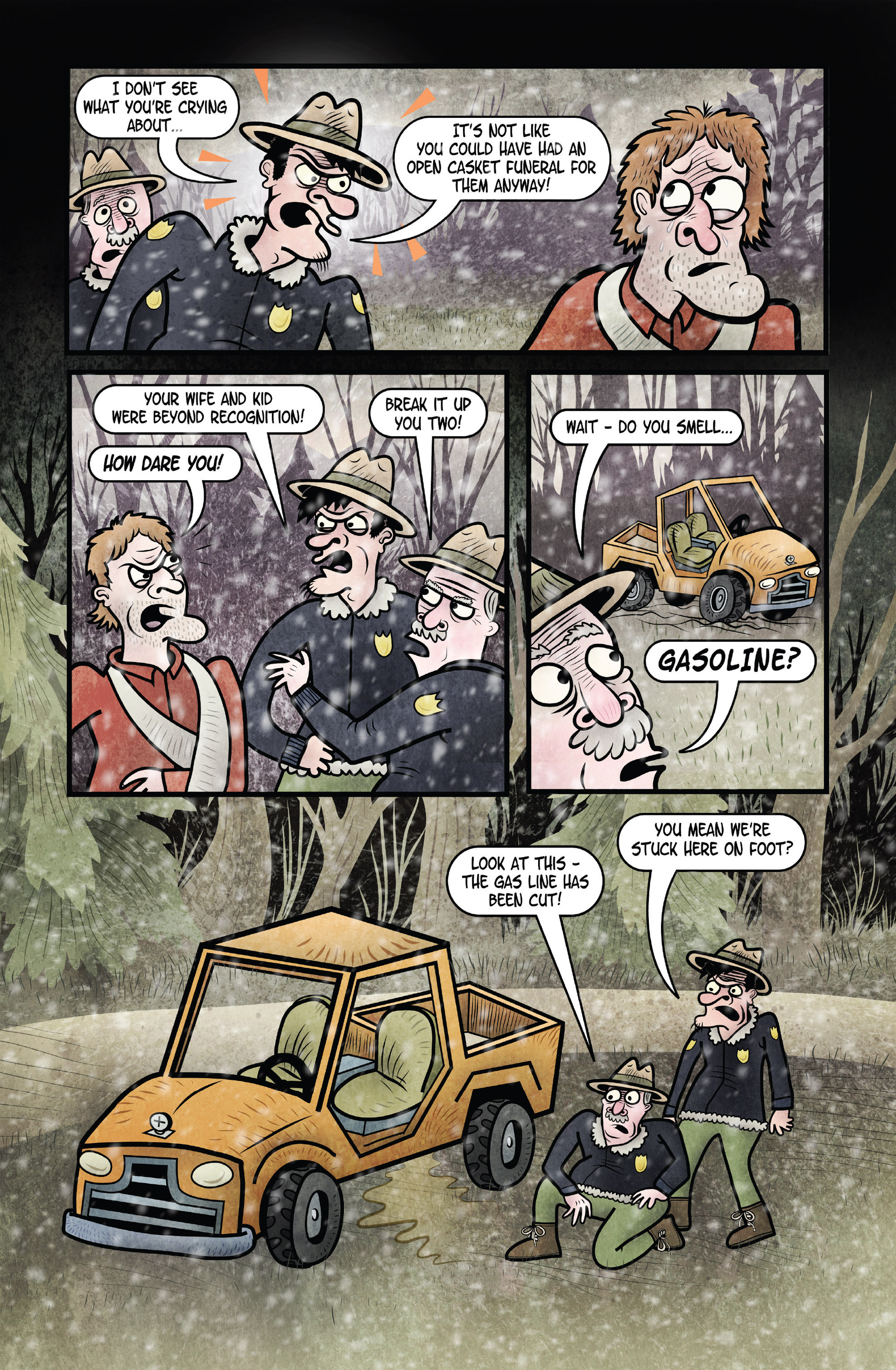 Read online If You Die In The Woods, Does Anybody Care? comic -  Issue # Full - 32