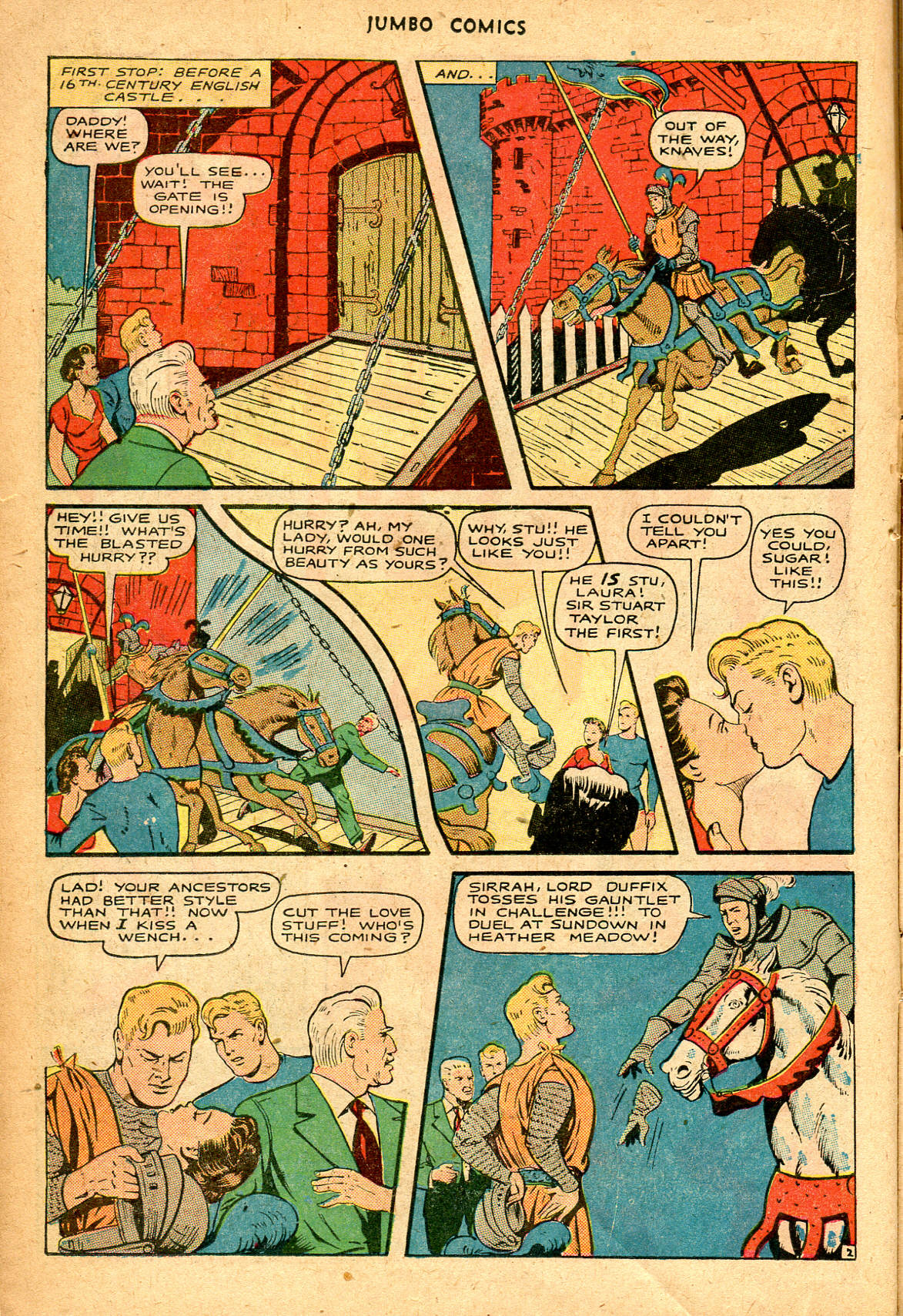 Read online Jumbo Comics comic -  Issue #85 - 22