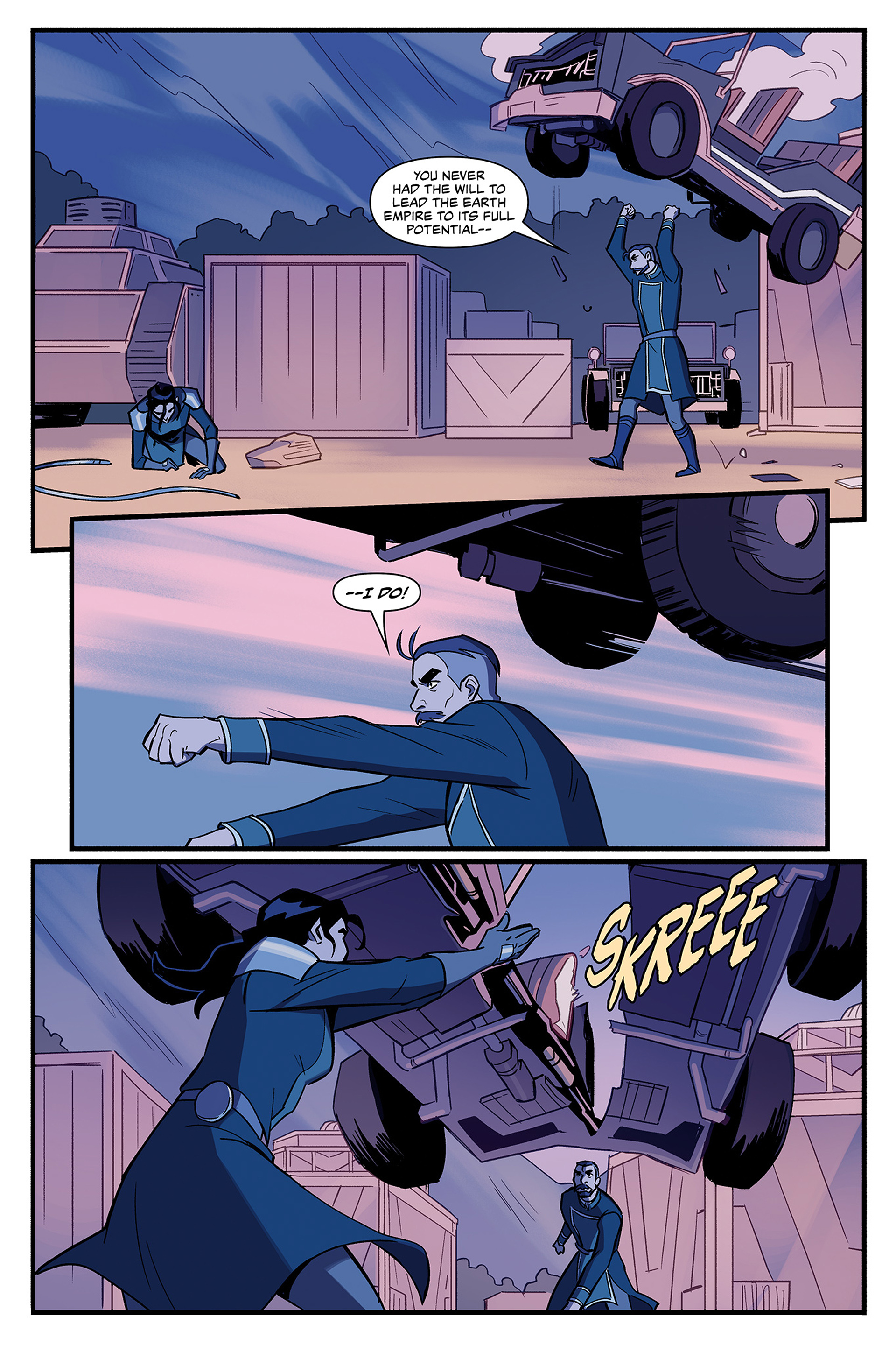 Read online The Legend of Korra: Ruins of the Empire Omnibus comic -  Issue # TPB (Part 3) - 3