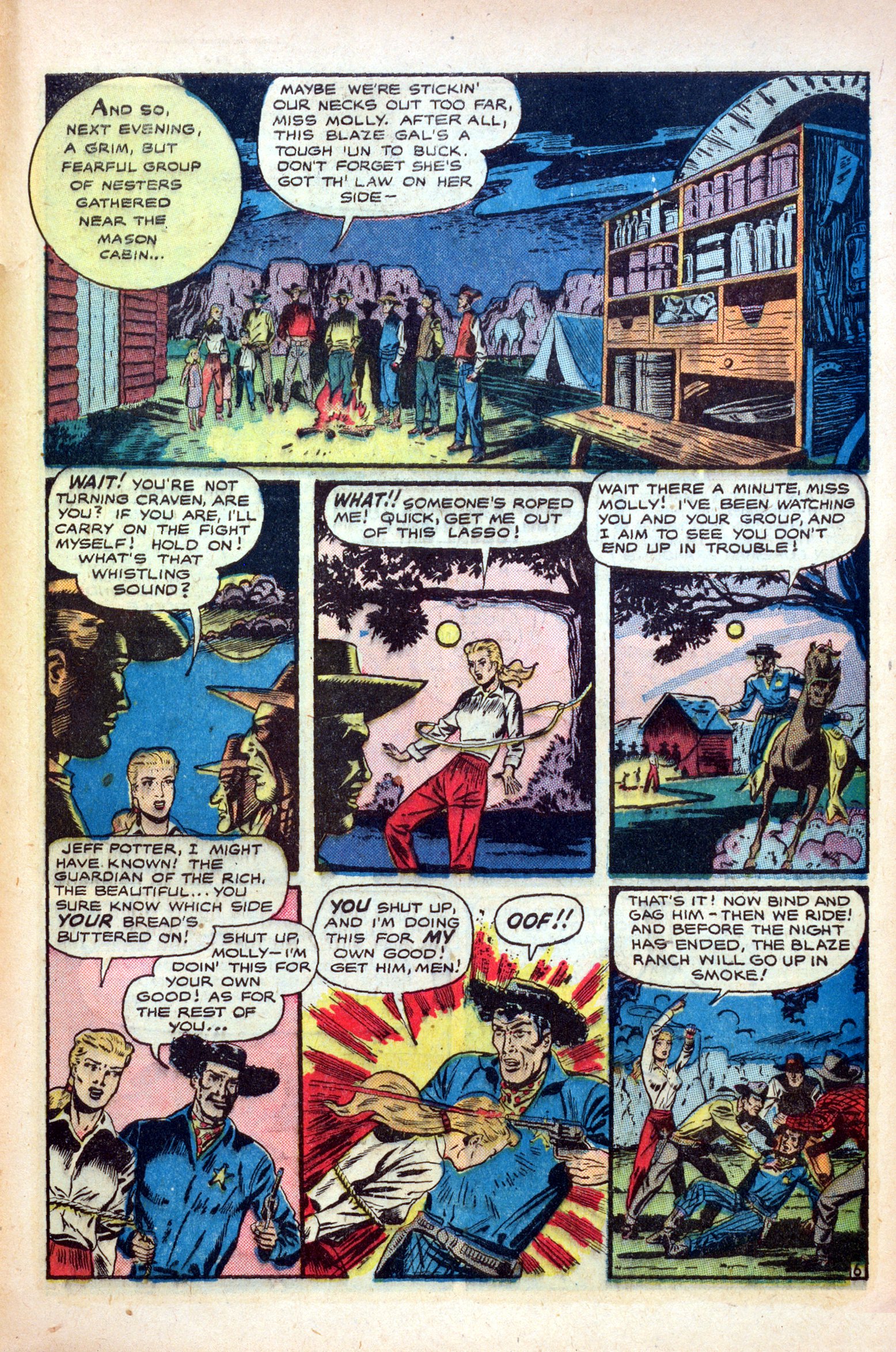 Read online Cowgirl Romances (1950) comic -  Issue #1 - 45