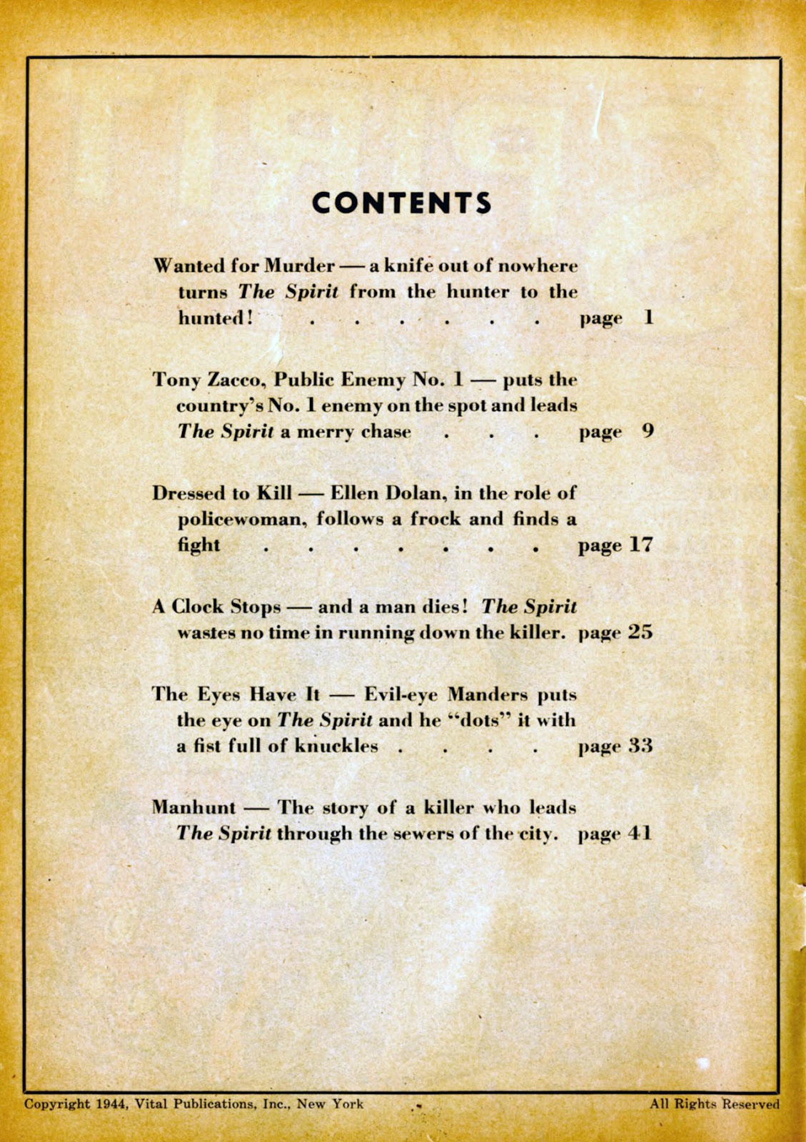 The Spirit (1944) issue 1 - Page 2