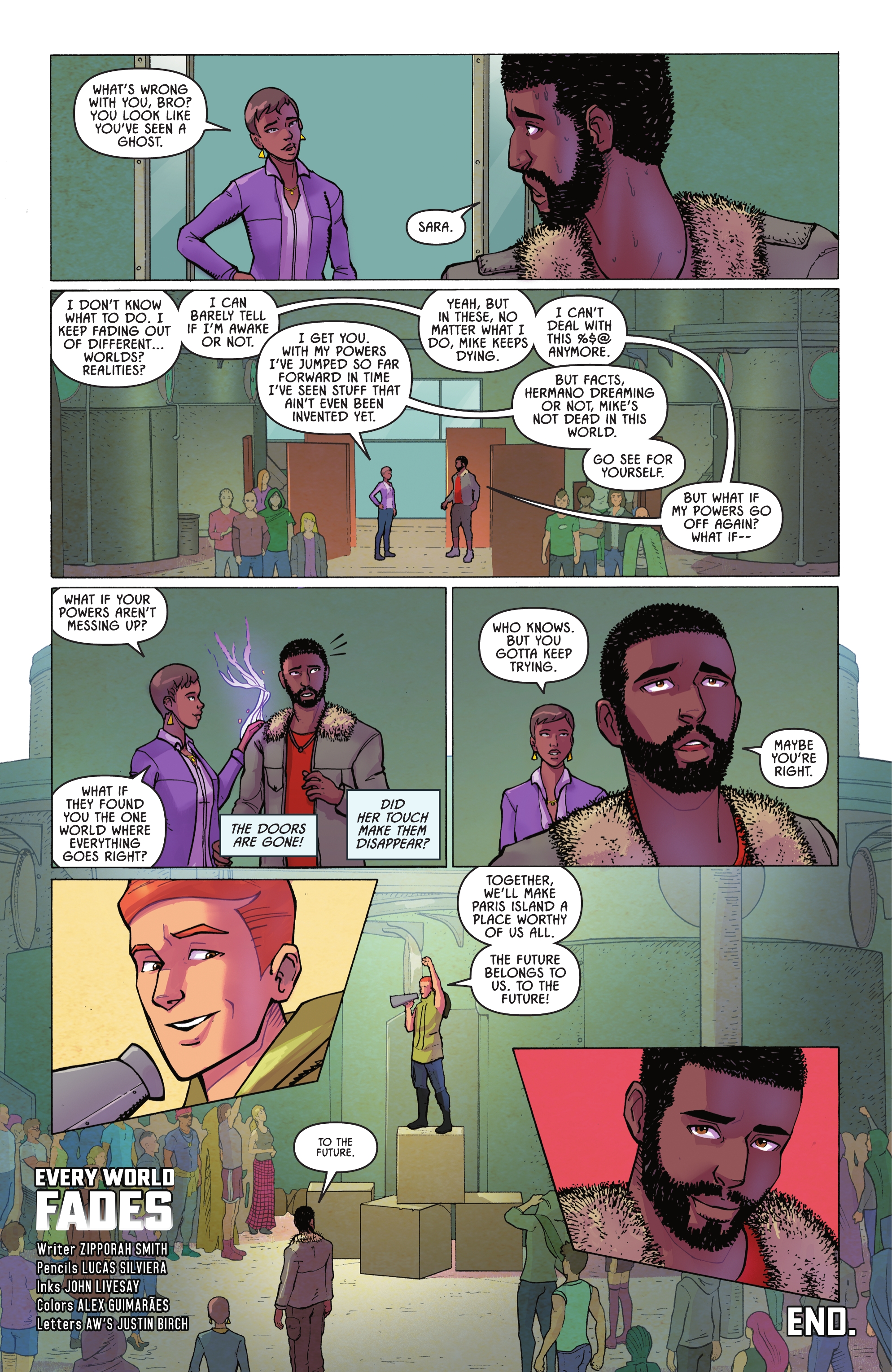 Read online New Talent Showcase: The Milestone Initiative comic -  Issue # TPB - 53
